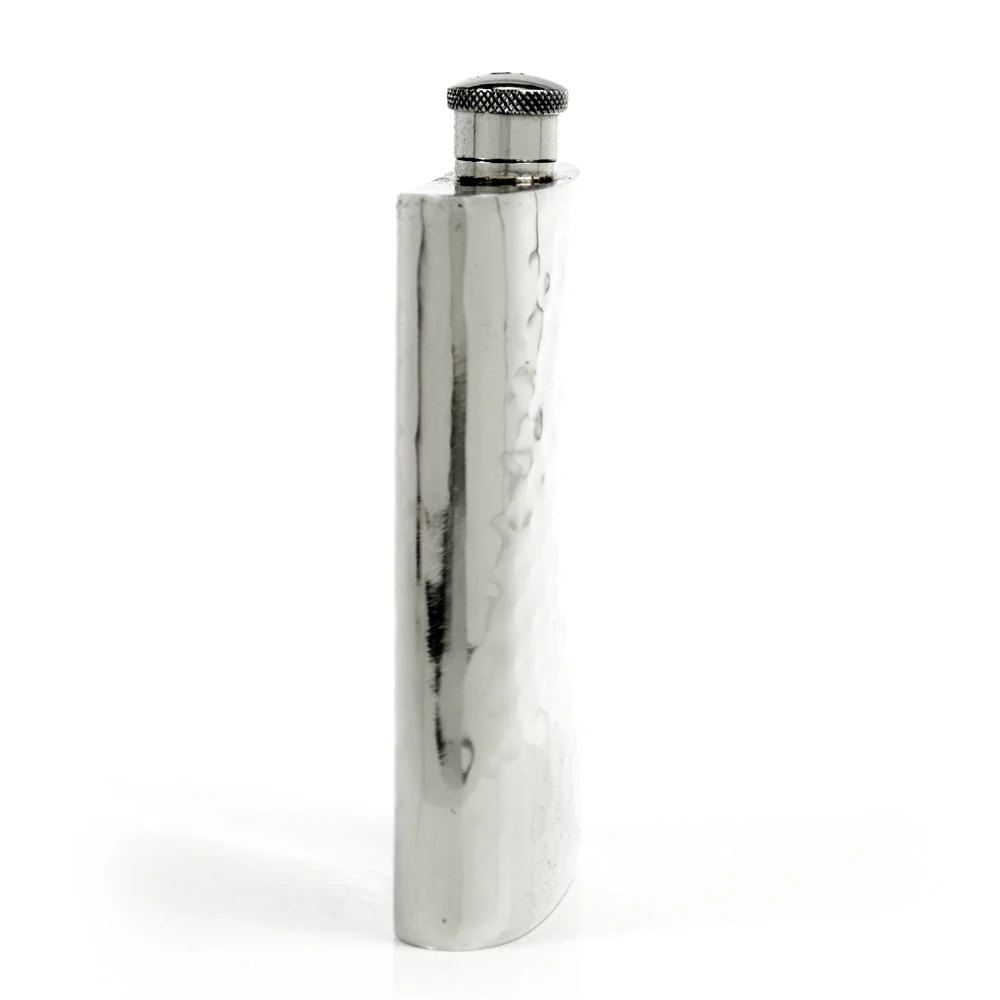 Pioneer 22-Gauge Solid Pewter 9oz Flask - Image 59