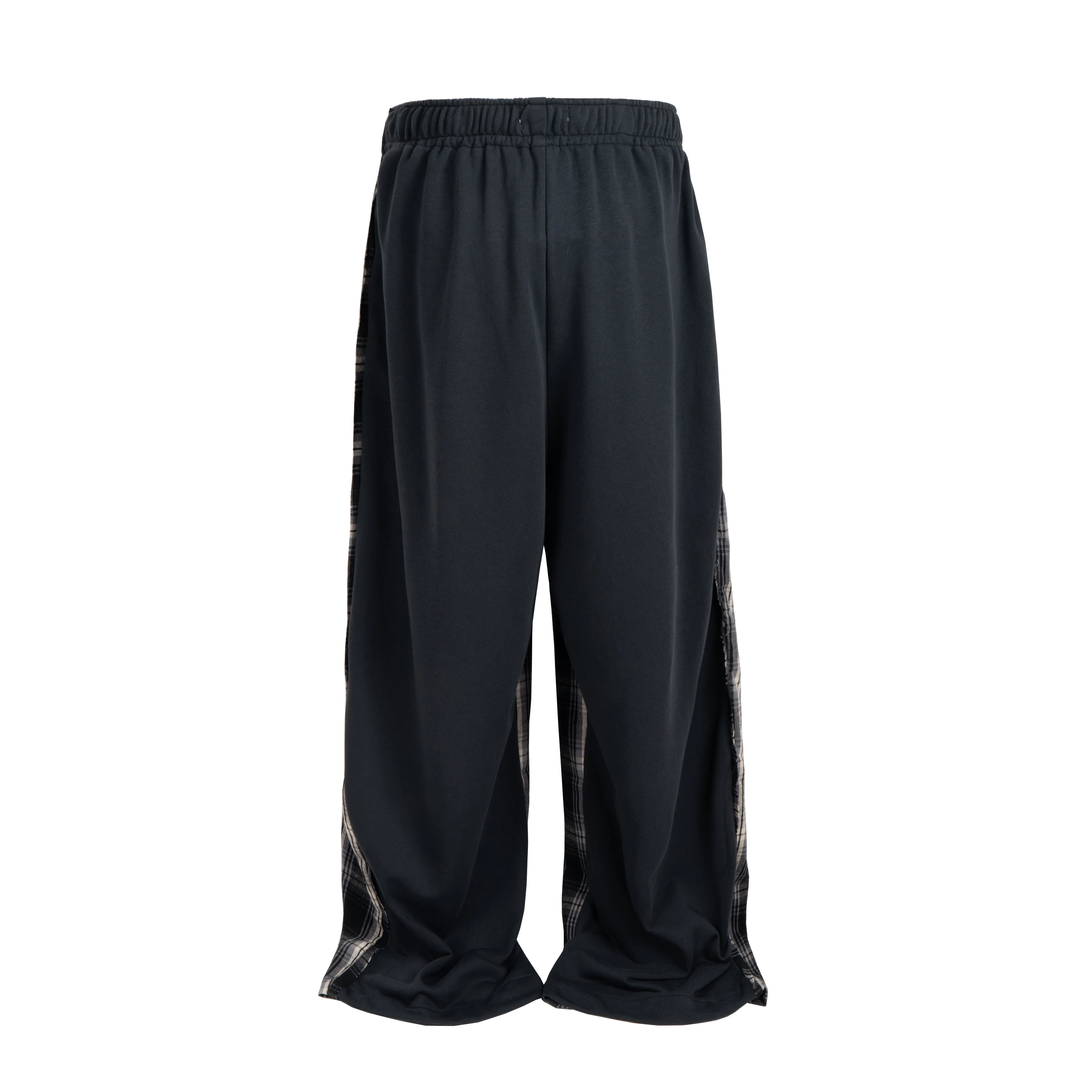 PLAID SPLIT SWEATPANTS - Image 2