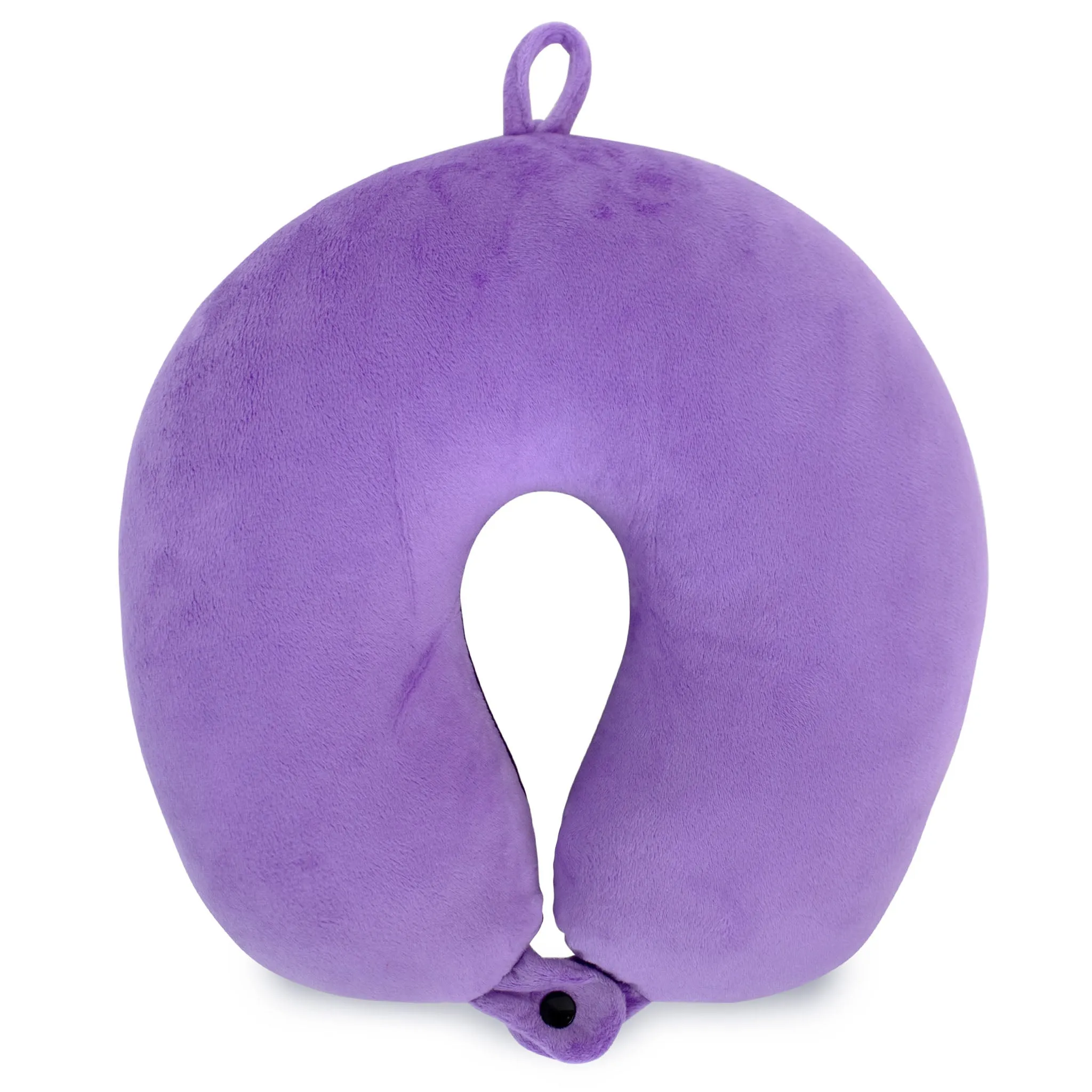 Plush Microbeads Travel Neck Pillow - Image 8