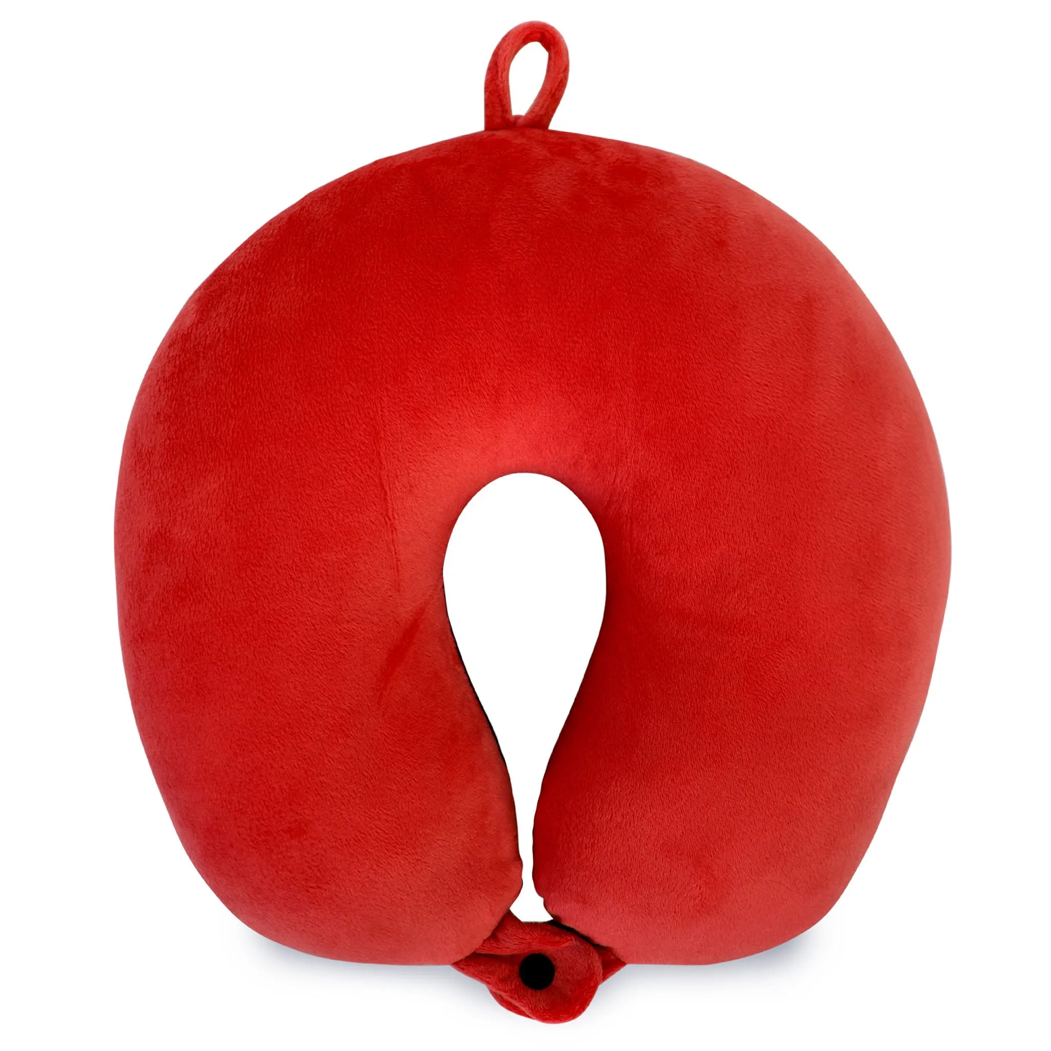 Plush Microbeads Travel Neck Pillow - Image 9