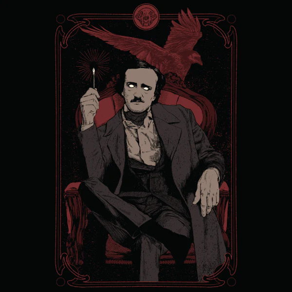 'Poe and the Raven' Shirt - Image 2