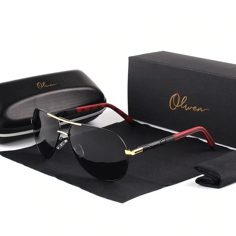 Polarized XXL Aviator Sunglasses For Large Heads - Image 4