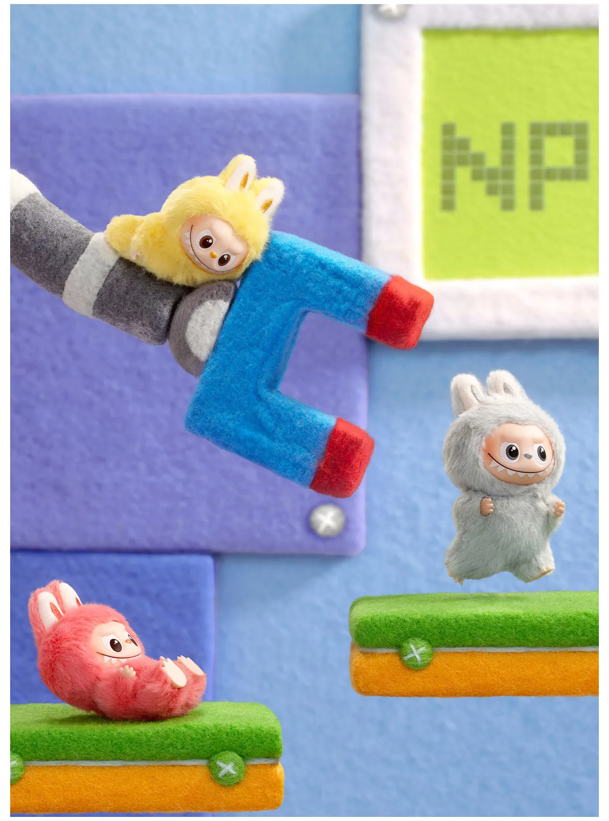 Labubu Pin for Love Series Blind Box (A-M) Yellow - Image 11