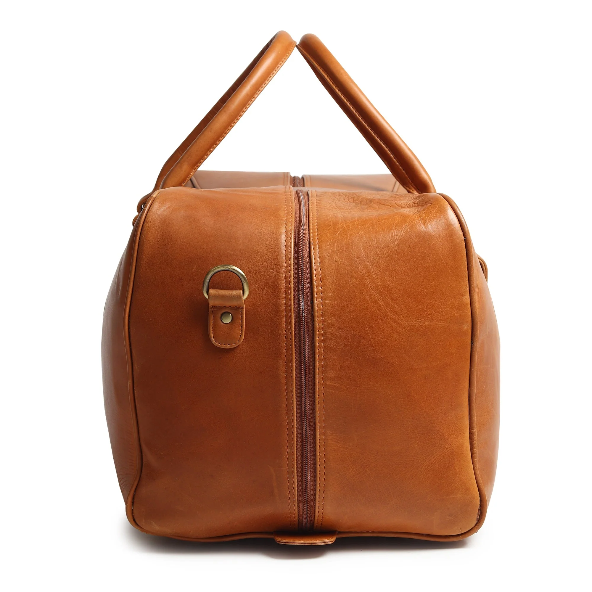 Port Blair Leather Duffle Travel Bag - Image 10