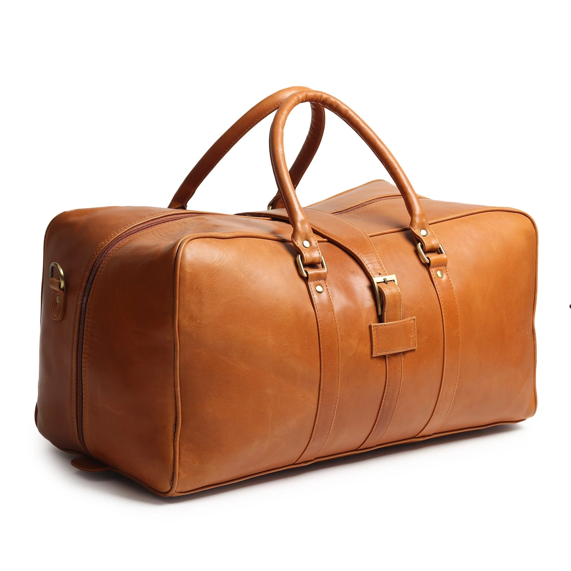 Port Blair Leather Duffle Travel Bag - Image 4