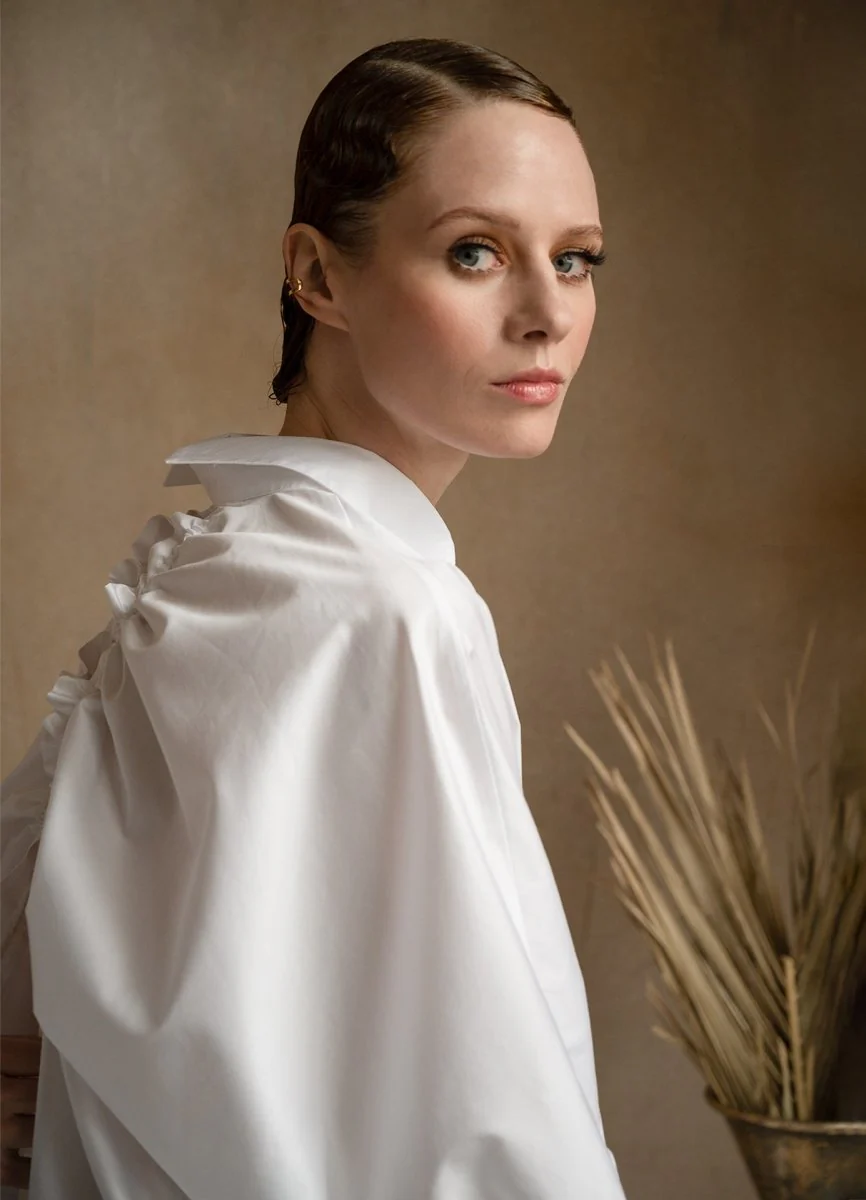 Prima Italian Design White Shirt Organic Cotton - Image 5