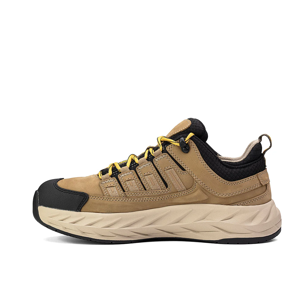 Pro Lace Up Low Waterproof Men’s Shoe - Tan - Image 2