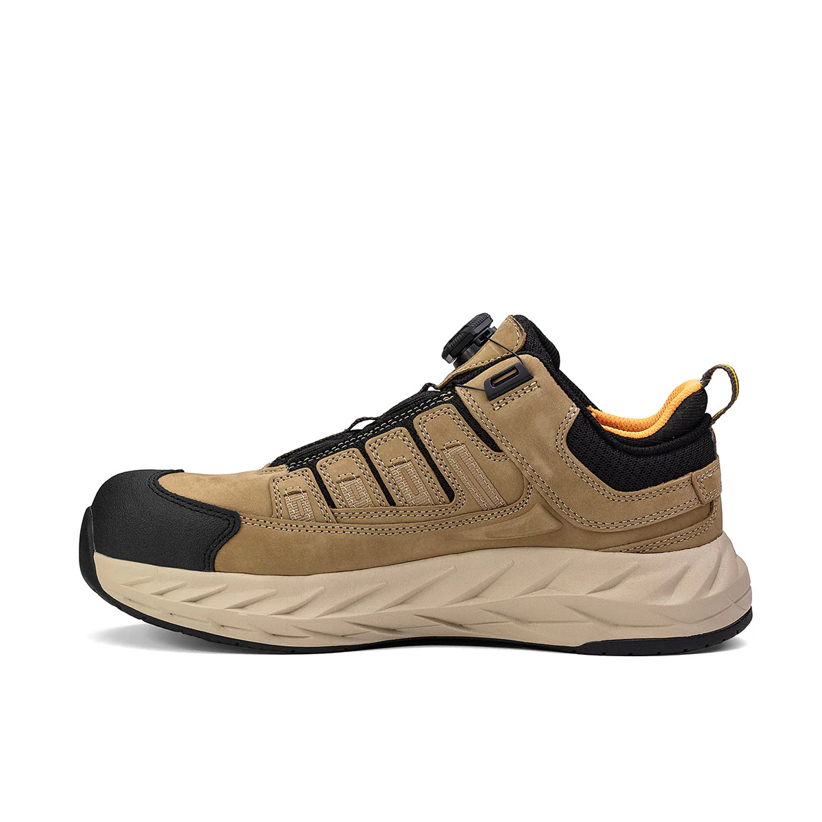 Pro Safety Low Composite Toe Work Shoe – Tan - Image 2