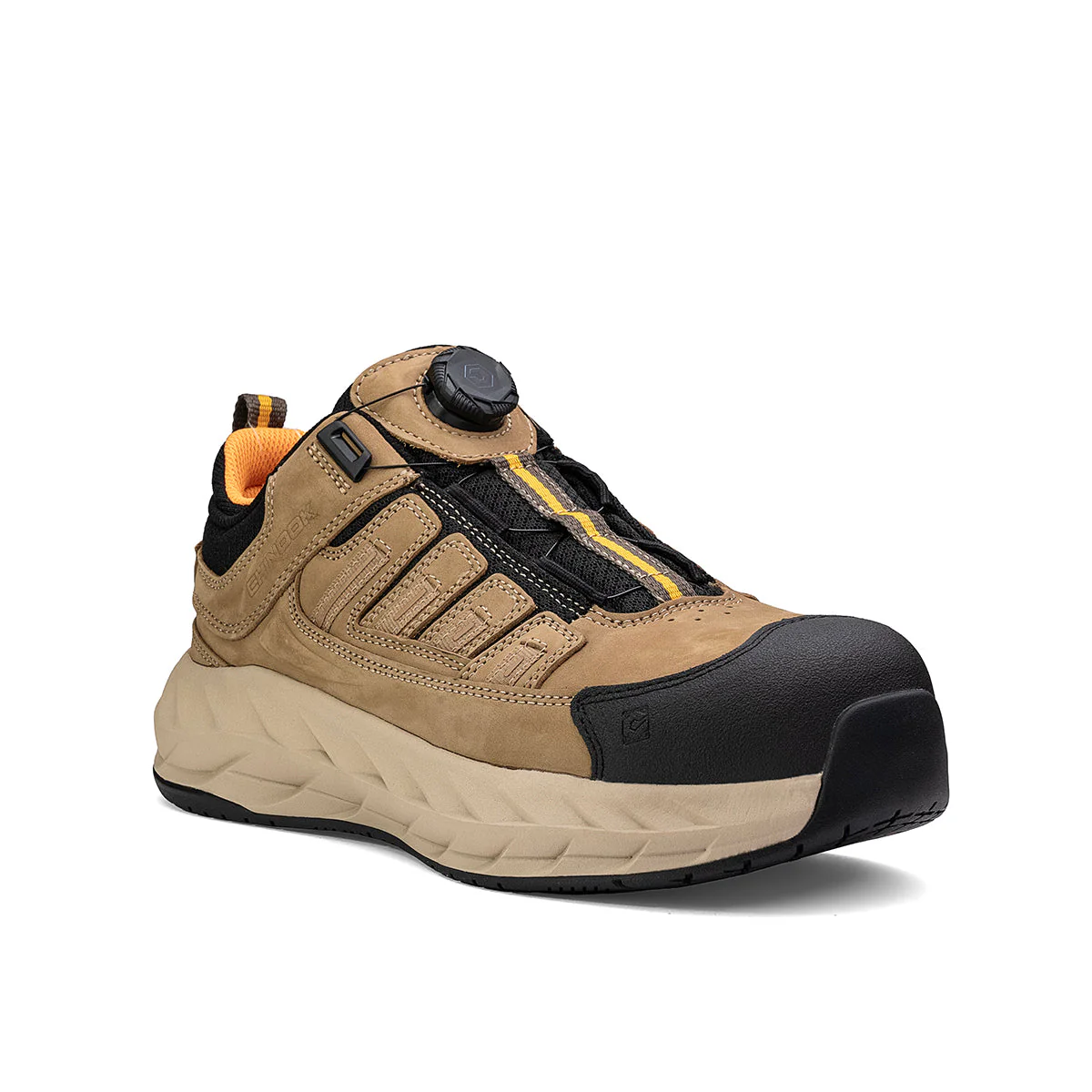 Pro Safety Low Composite Toe Work Shoe – Tan - Image 3