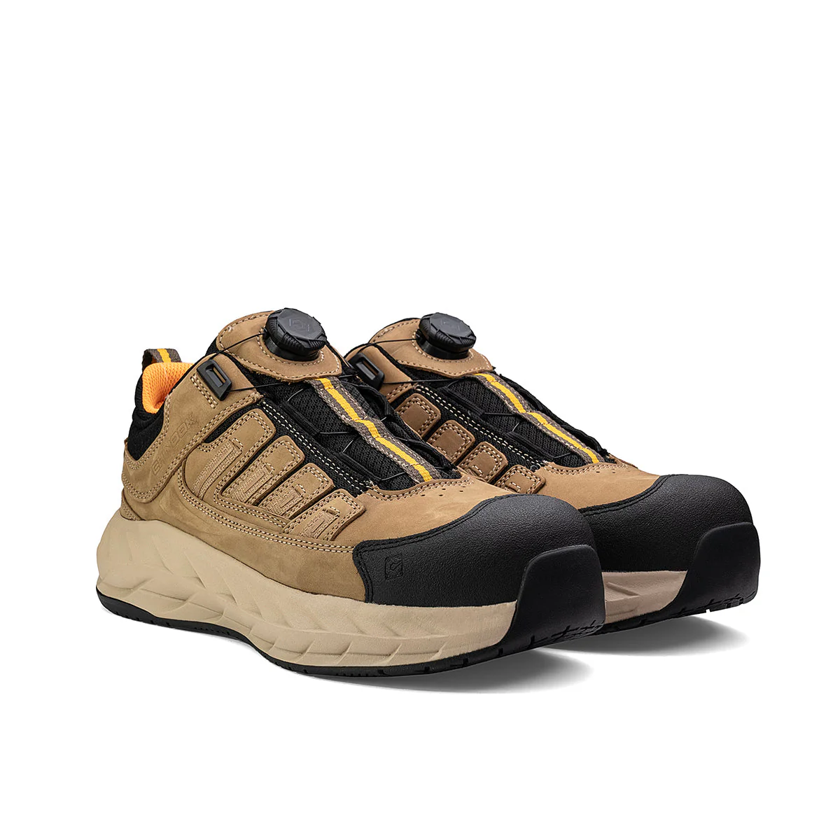 Pro Safety Low Composite Toe Work Shoe – Tan - Image 4