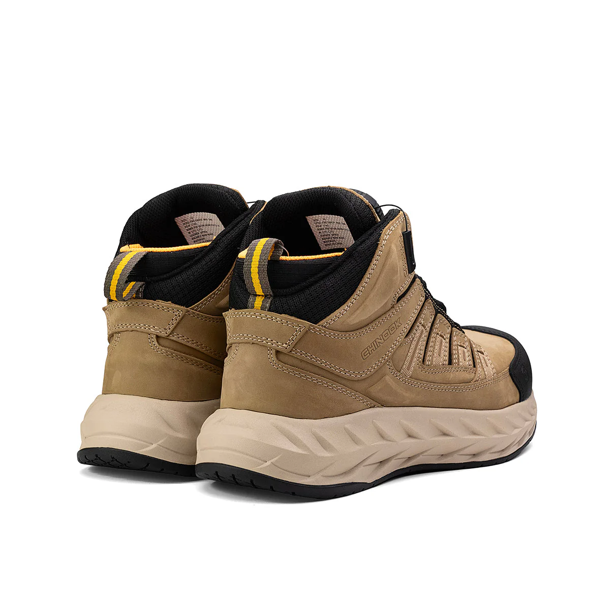 Pro Safety Mid 6" Composite Toe Men’s Shoe - Tan - Image 5