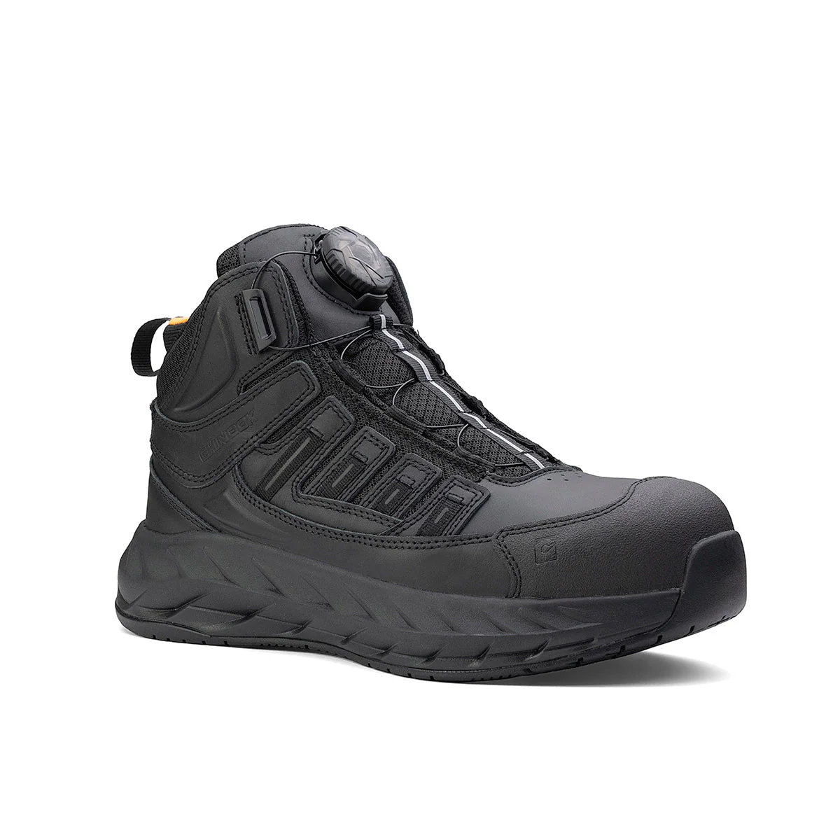 Pro Safety Mid 6" Composite Toe Work Boot – Black - Image 3