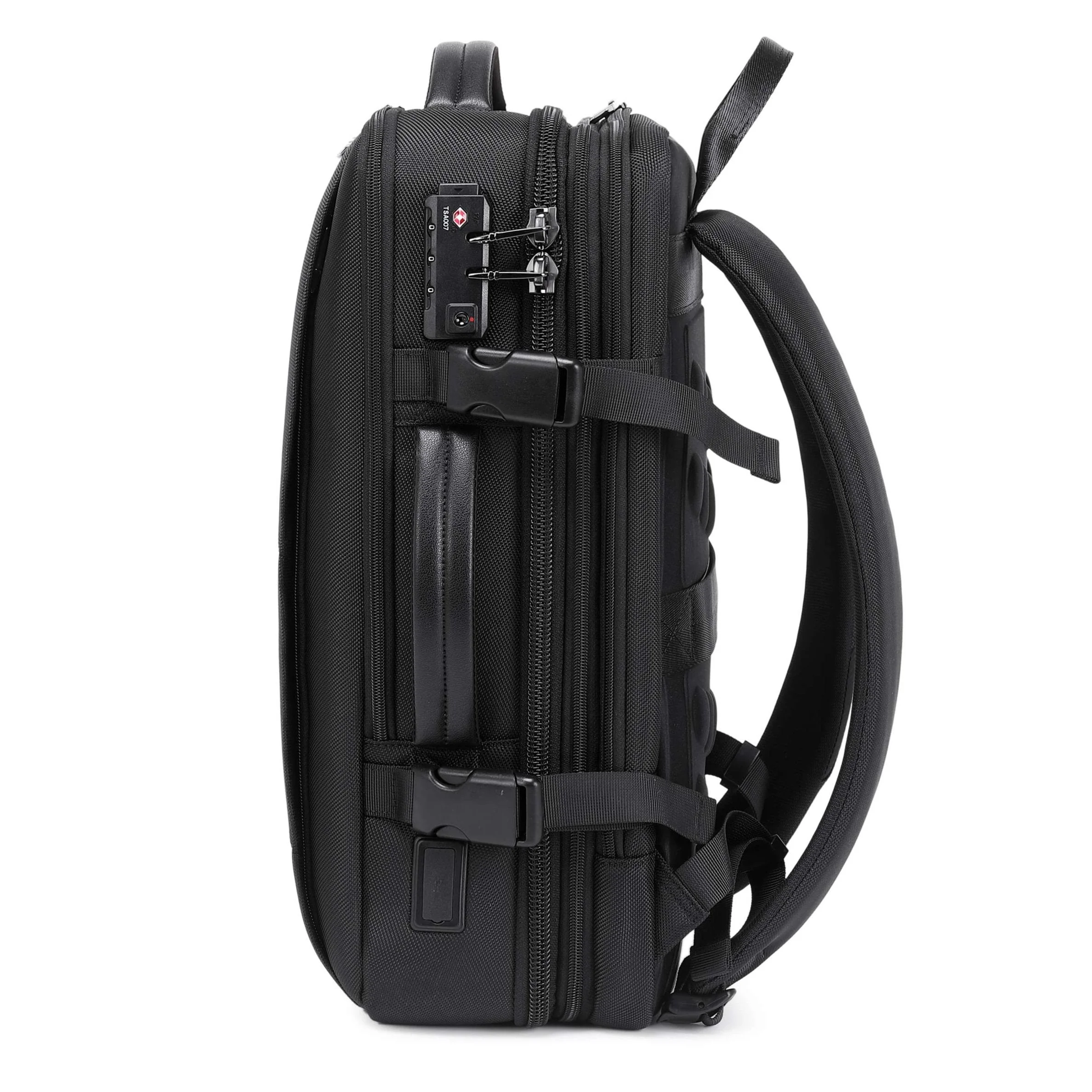 Pro Travel Vegan Backpack 401 - Expandable & Lock - Image 11