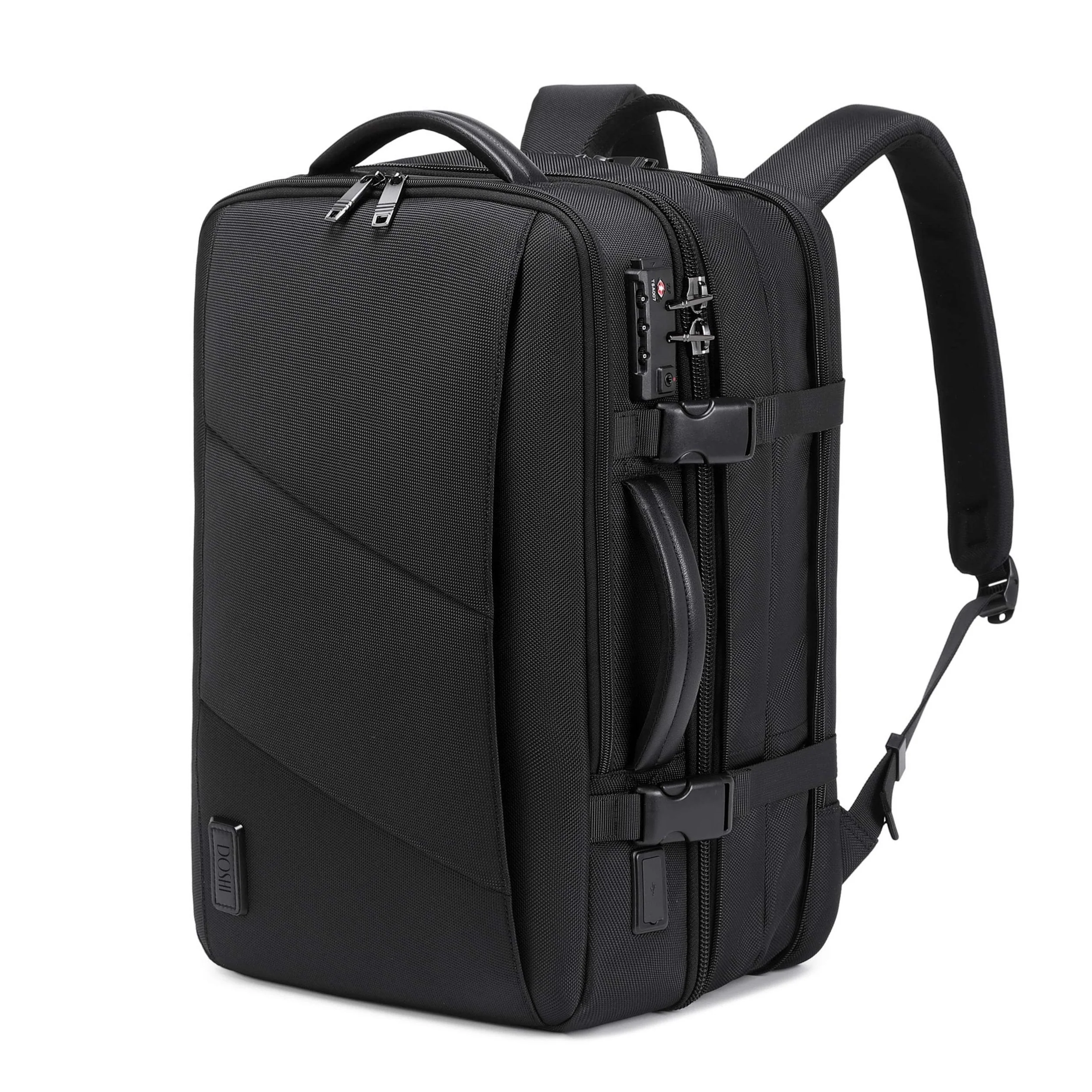 Pro Travel Vegan Backpack 401 - Expandable & Lock - Image 17