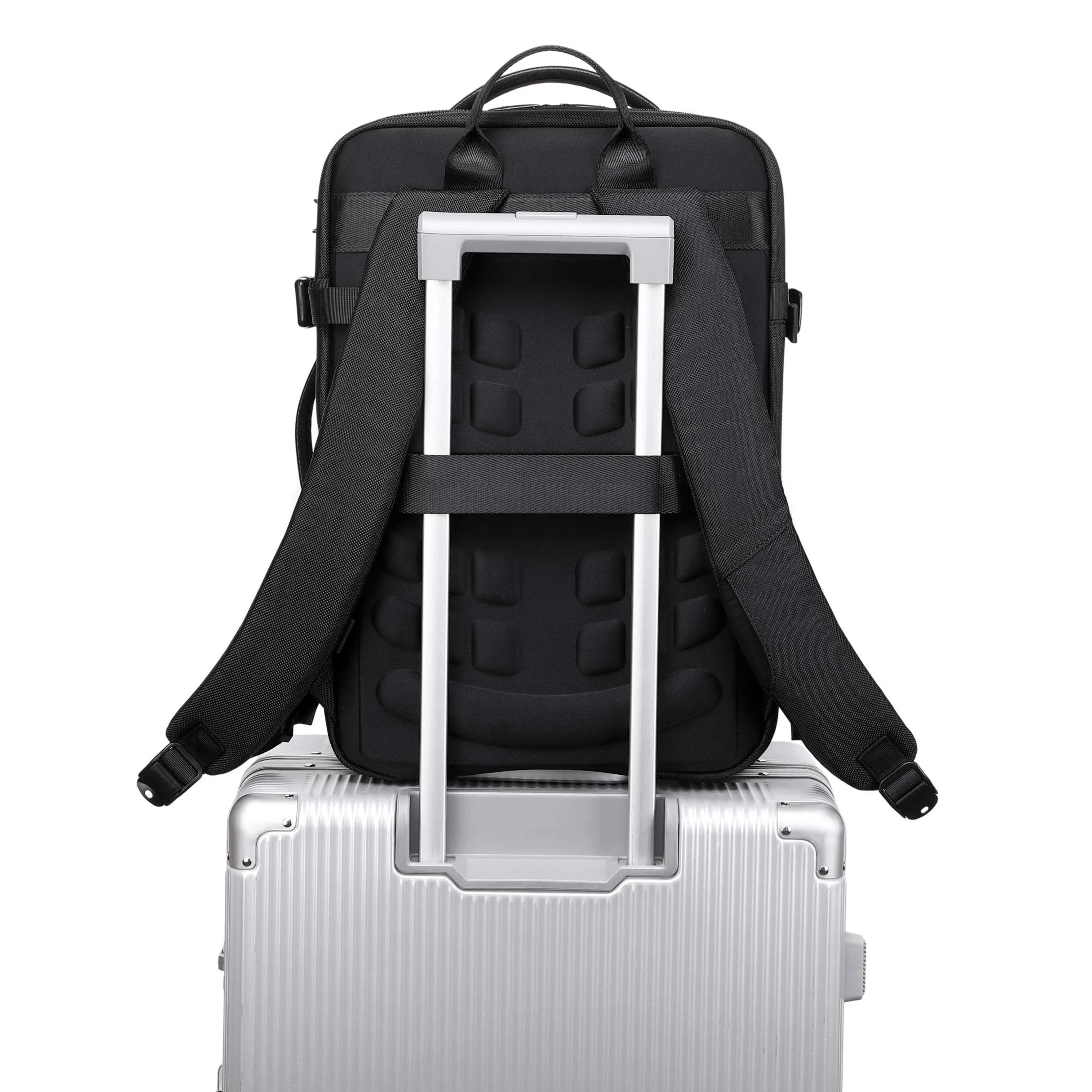 Pro Travel Vegan Backpack 401 - Expandable & Lock - Image 6