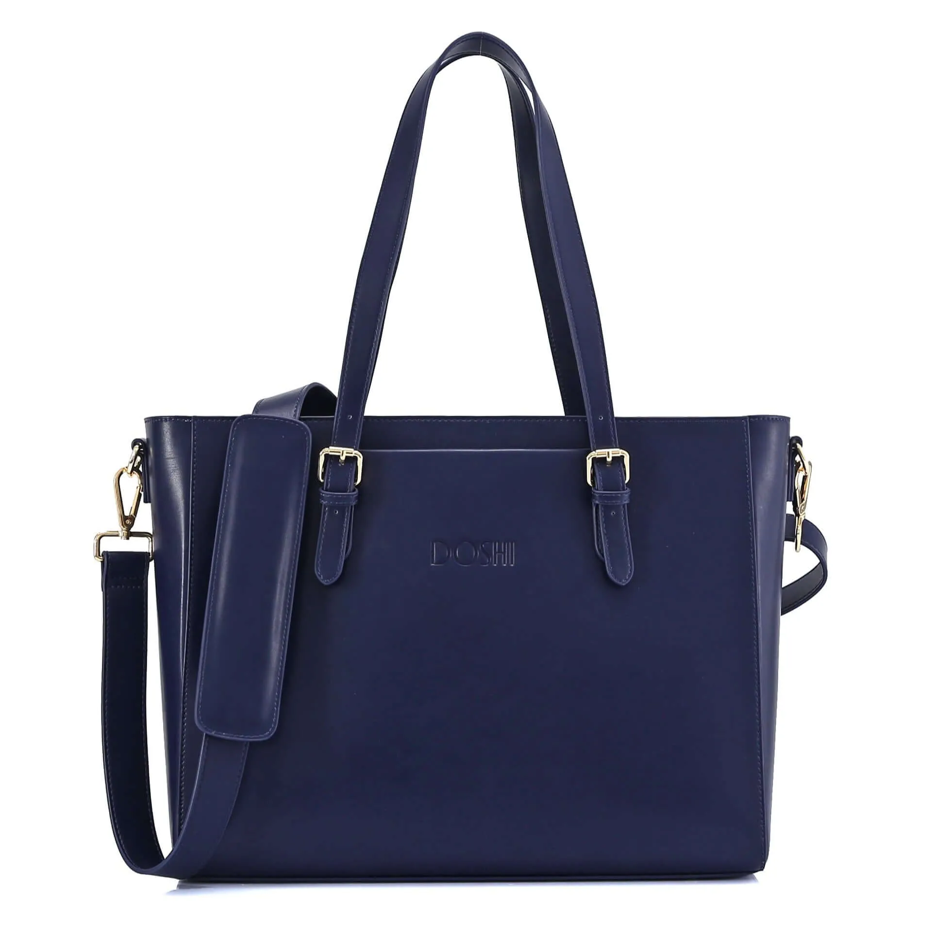Professional Vegan Leather Work Tote Bag - Image 3