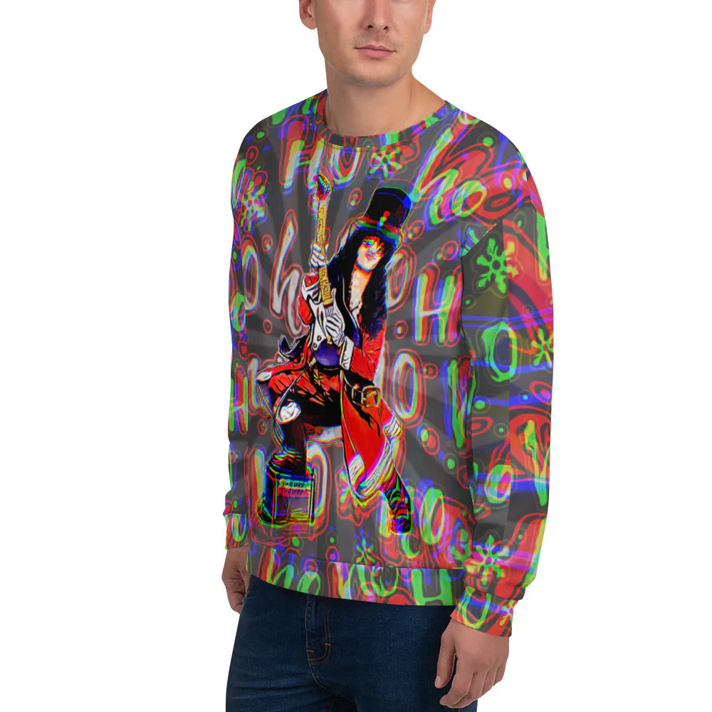 Psychedelic Rock Christmas Sweatshirt - Image 2