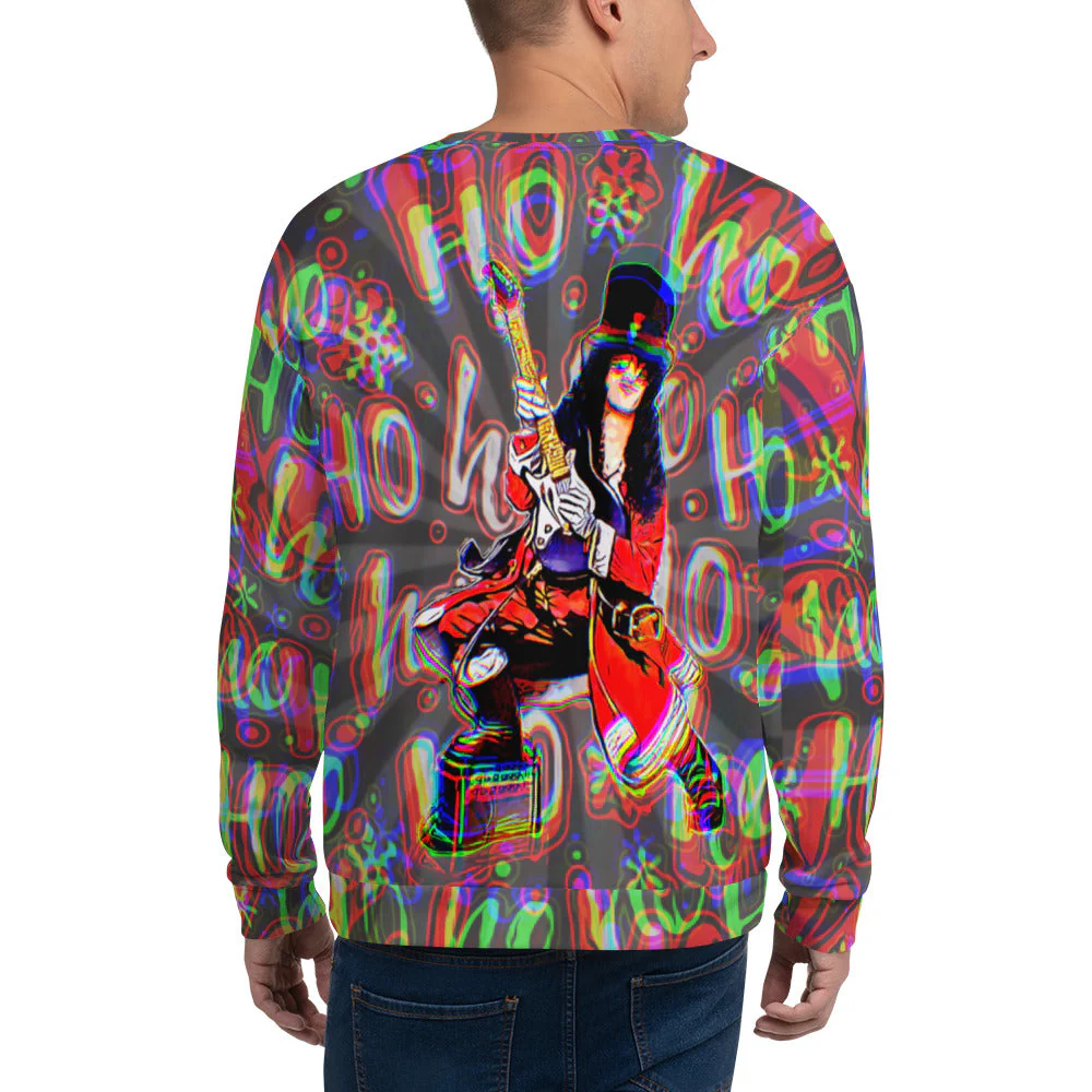 Psychedelic Rock Christmas Sweatshirt - Image 3