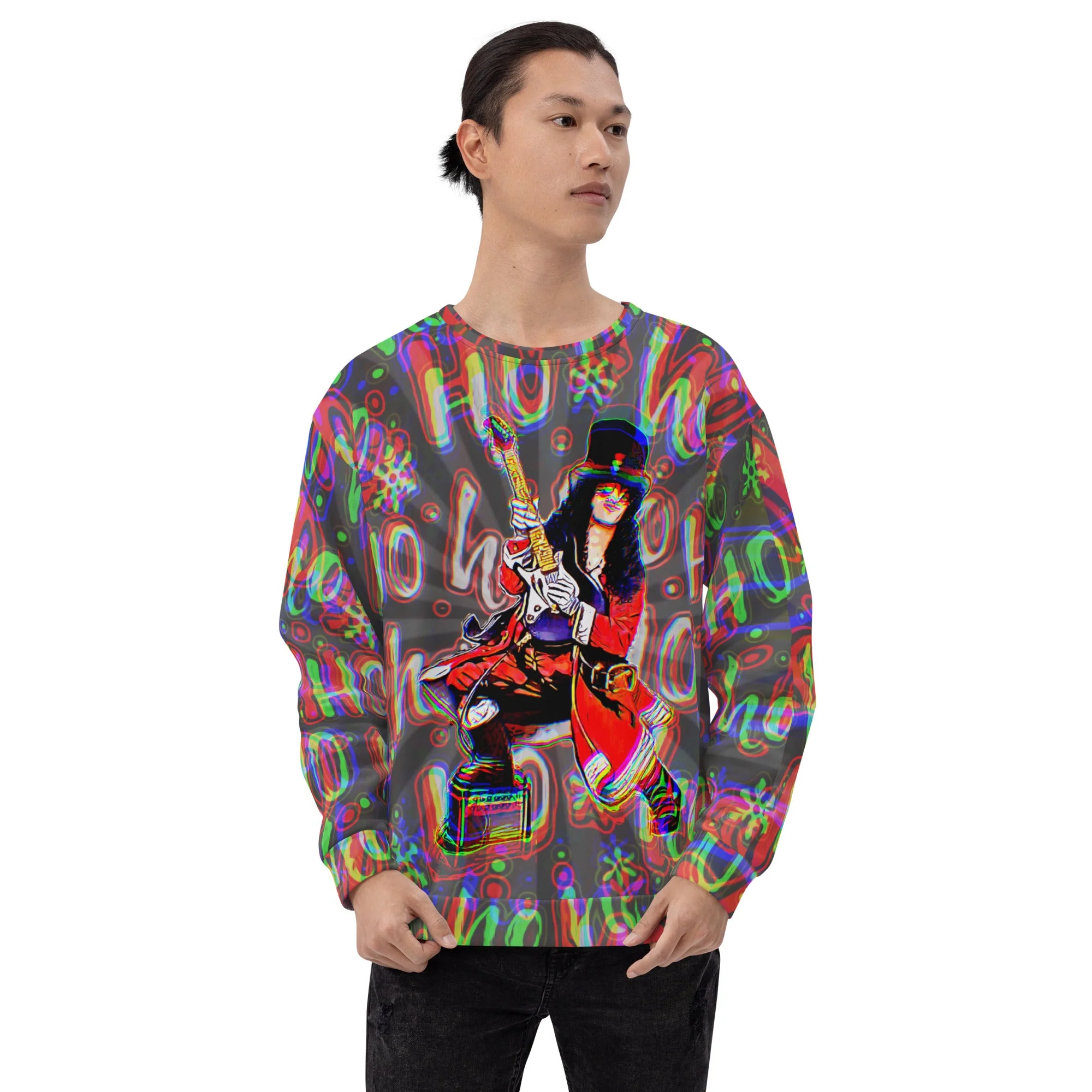 Psychedelic Rock Christmas Sweatshirt - Image 9