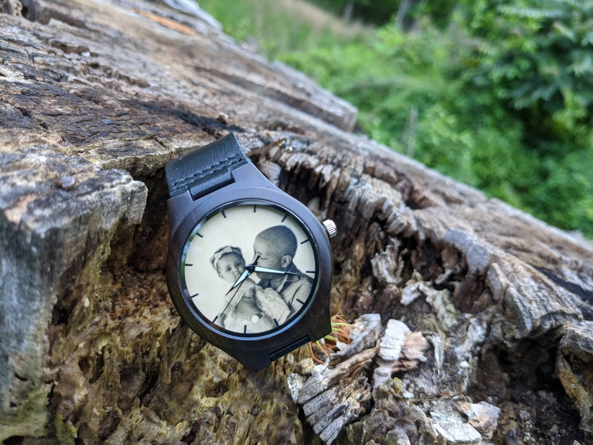 Radiante Men's Watch | Leather Black Photo - Image 3