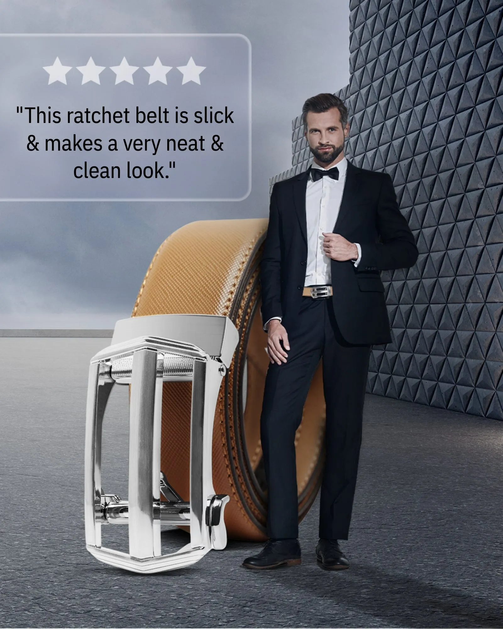Leather Ratchet Belt - Image 10
