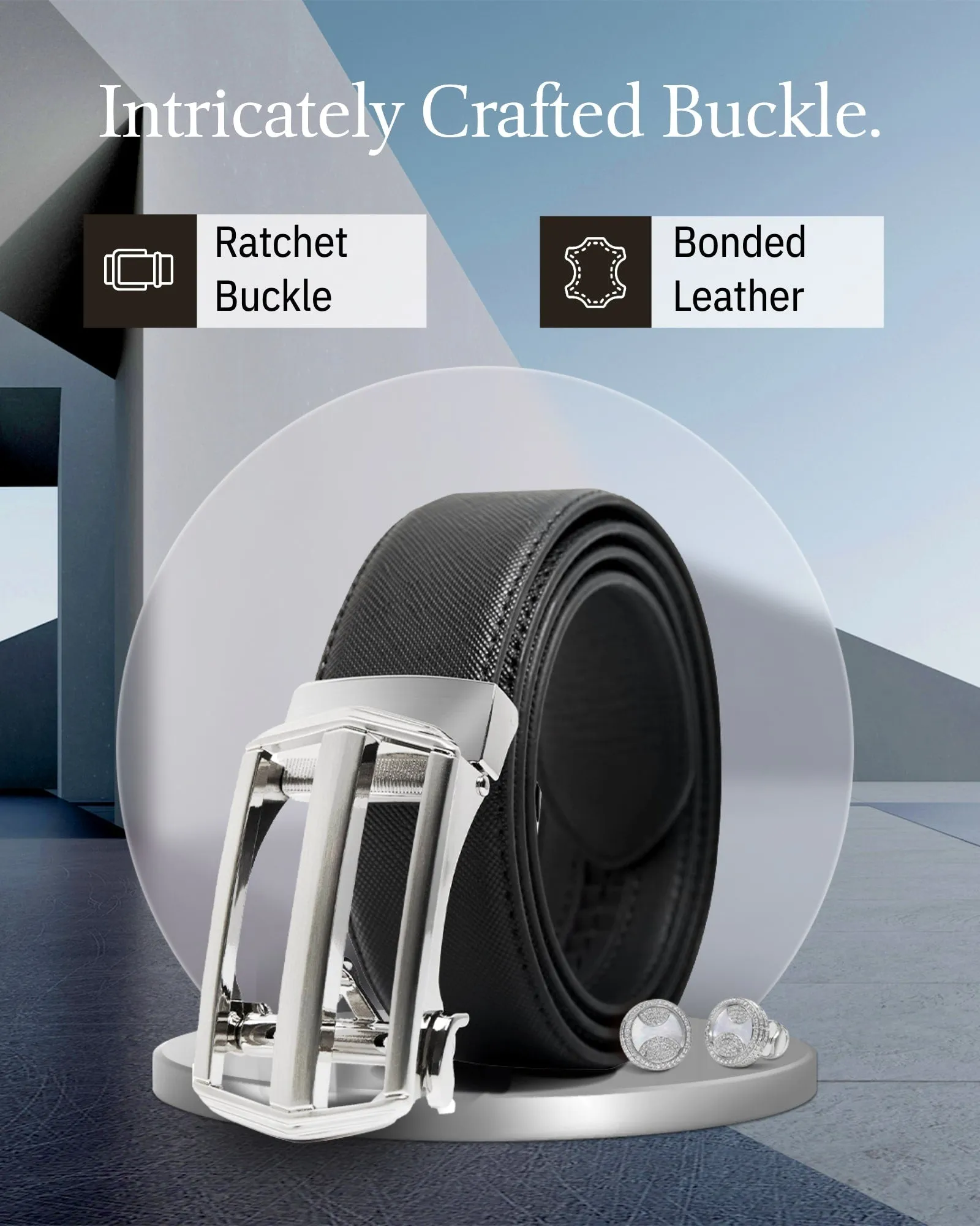 Leather Ratchet Belt - Image 3