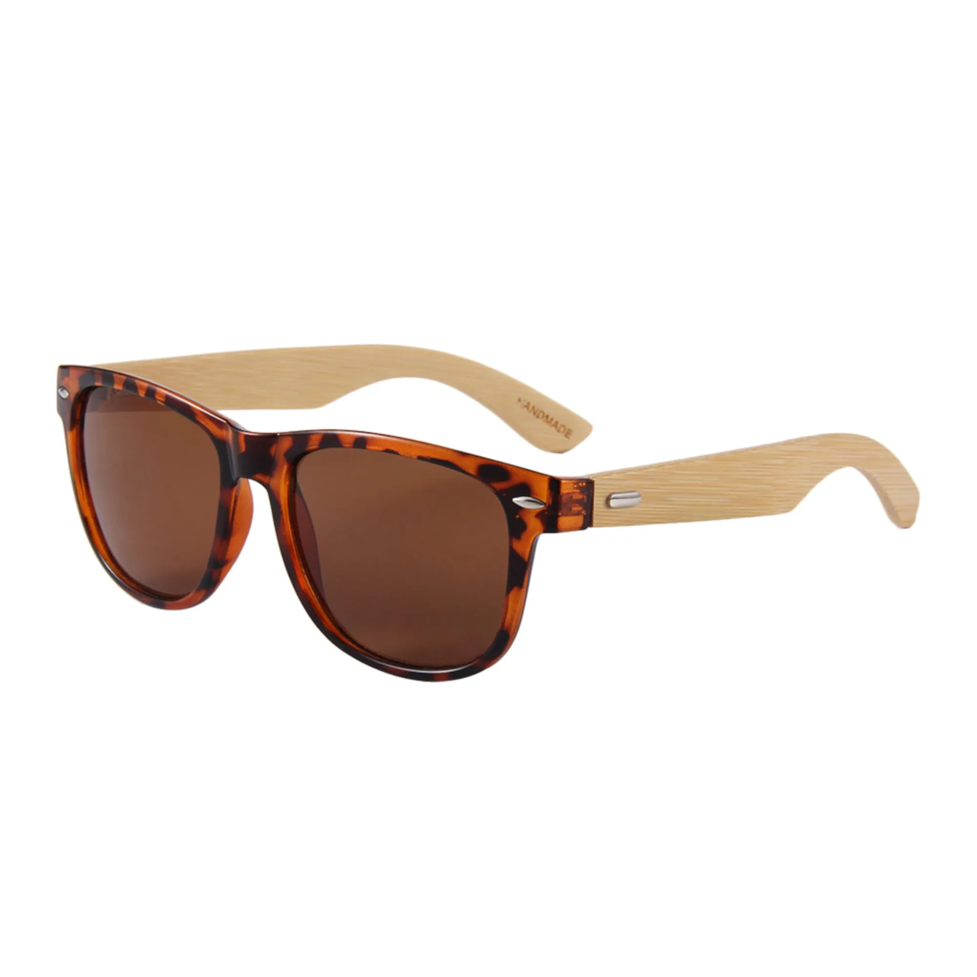 Real Hybrid Wooden Bamboo Wanderer II Sunglasses - Image 7