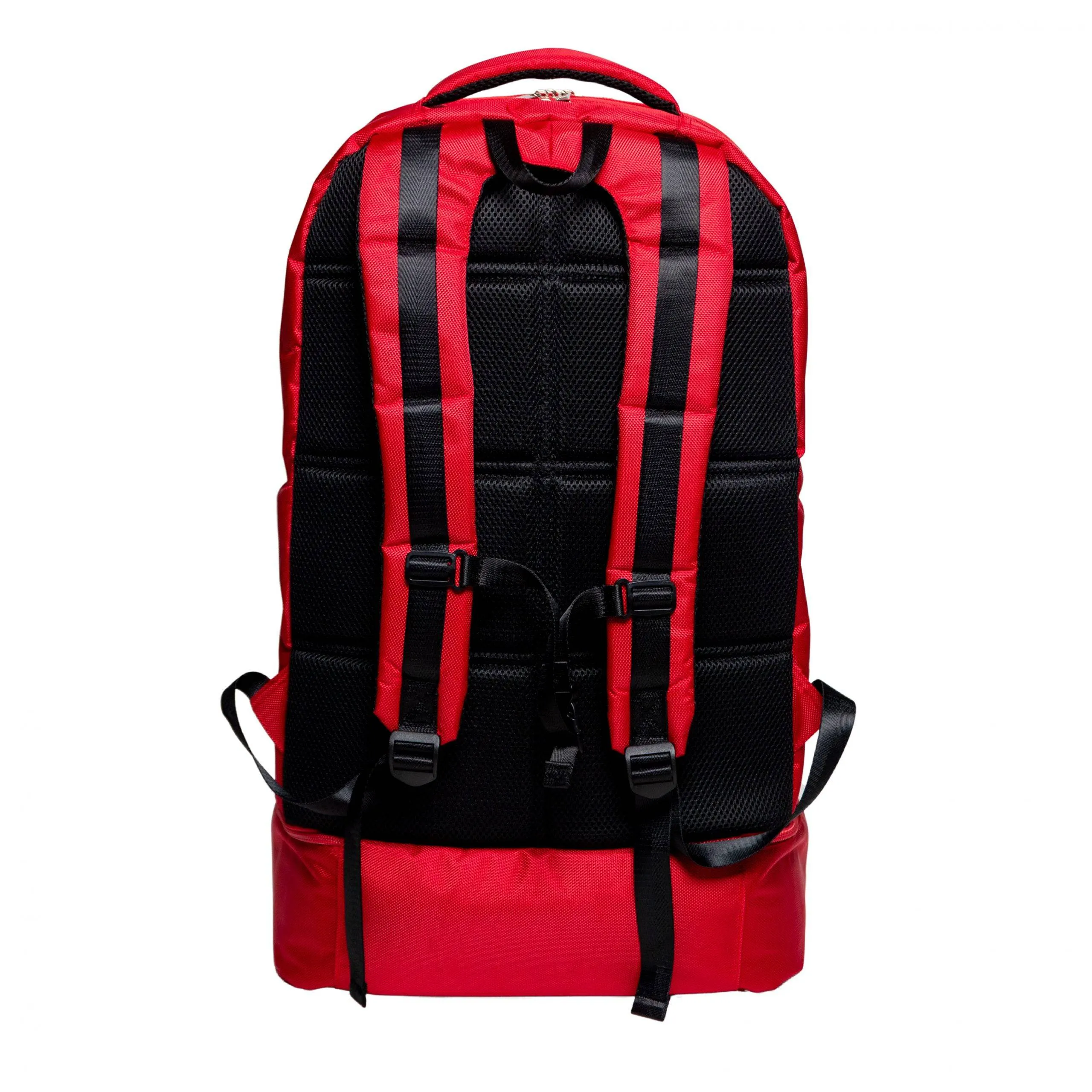 Red Polyester Signature Backpack Bag - Image 2