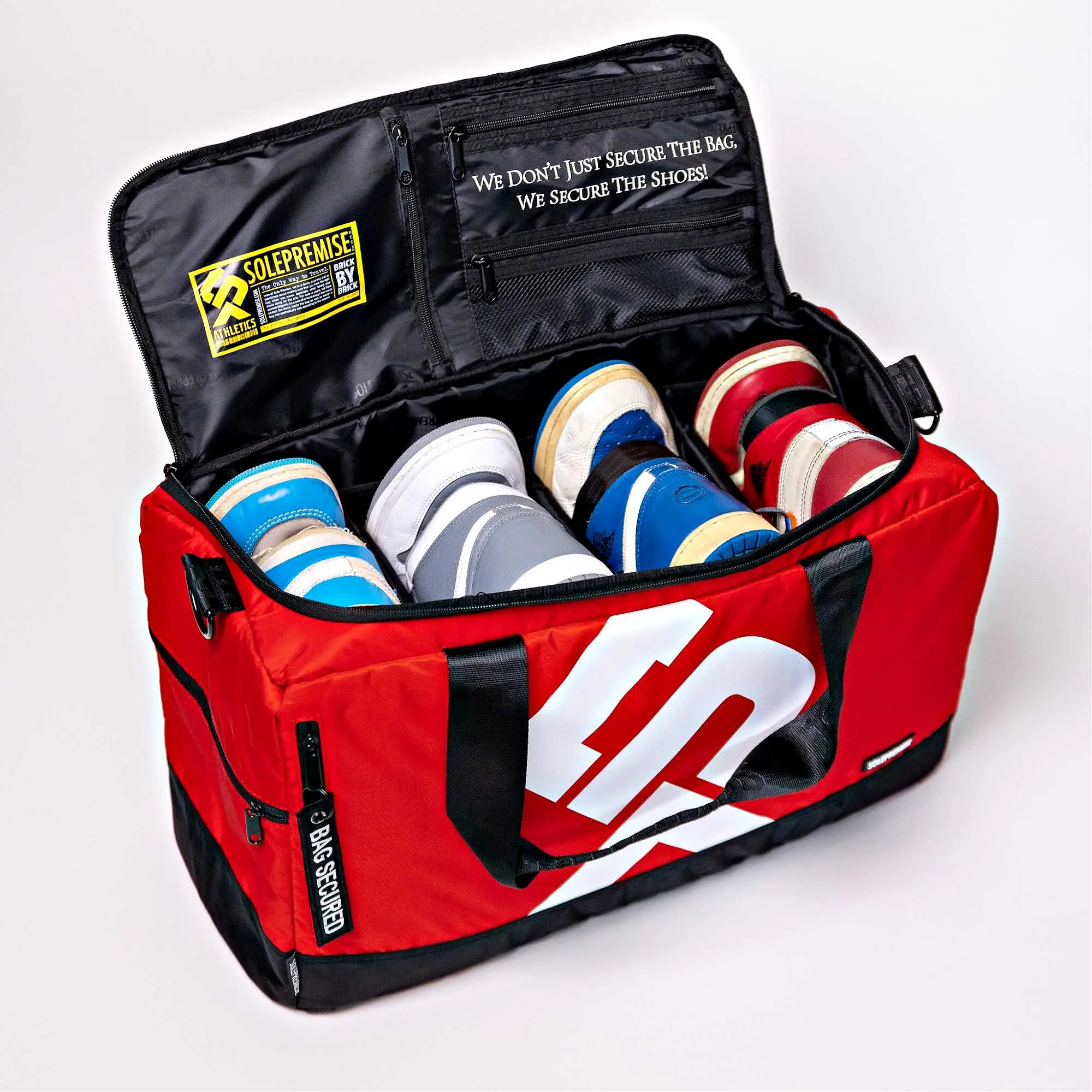 Red Sneaker Duffle Bag - Image 3