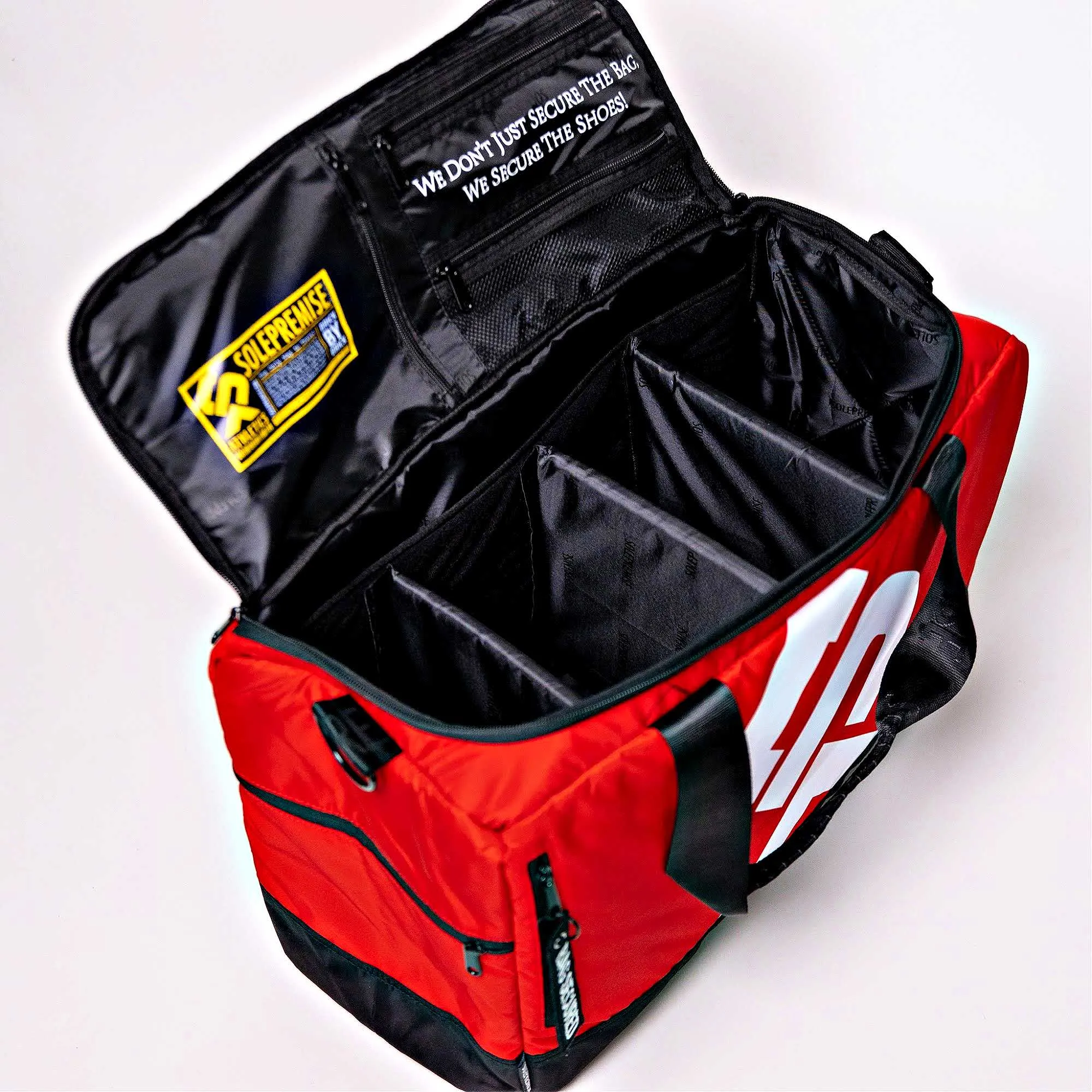 Red Sneaker Duffle Bag - Image 6
