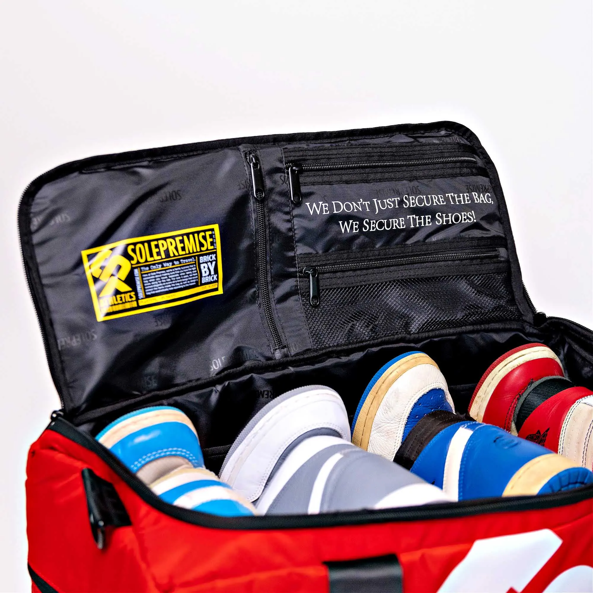 Red Sneaker Duffle Bag - Image 7