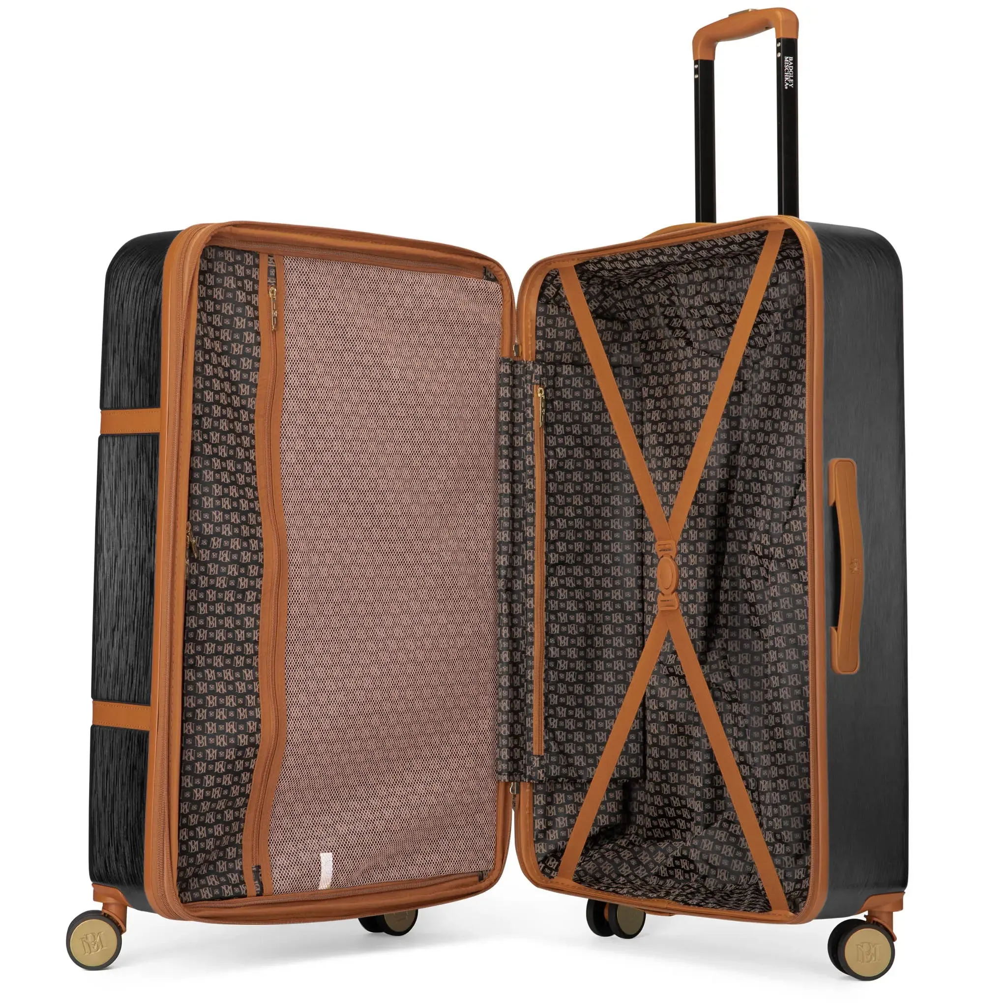 Grace 3 Piece Expandable Retro Luggage Set - Image 23