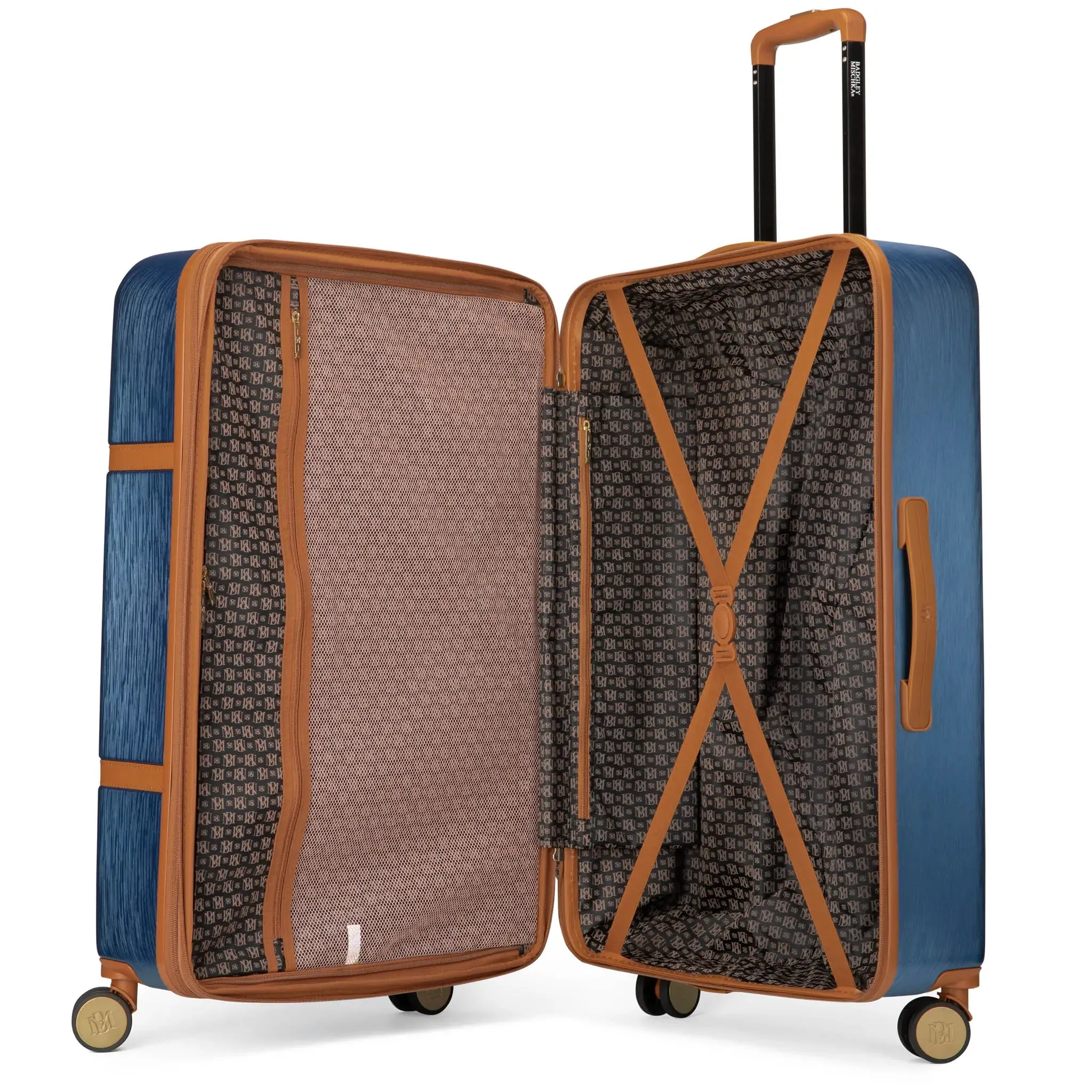 Grace 3 Piece Expandable Retro Luggage Set - Image 27