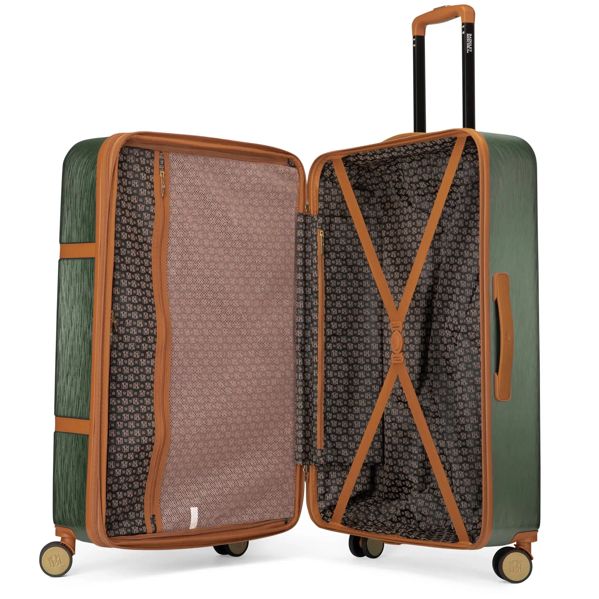 Grace 3 Piece Expandable Retro Luggage Set - Image 30