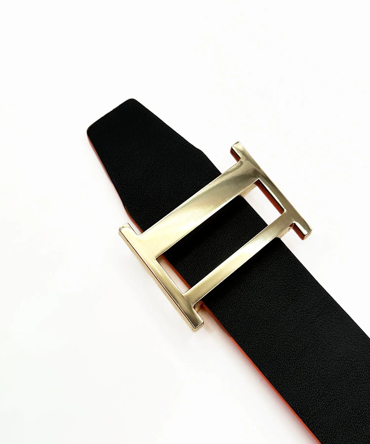 Reversible Gemini Leather Belt - Image 6