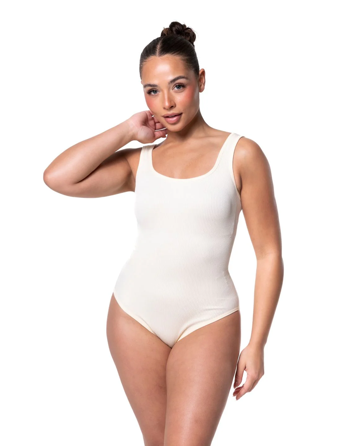 Ribbed Snatched Shapewear Bodysuit - Image 14