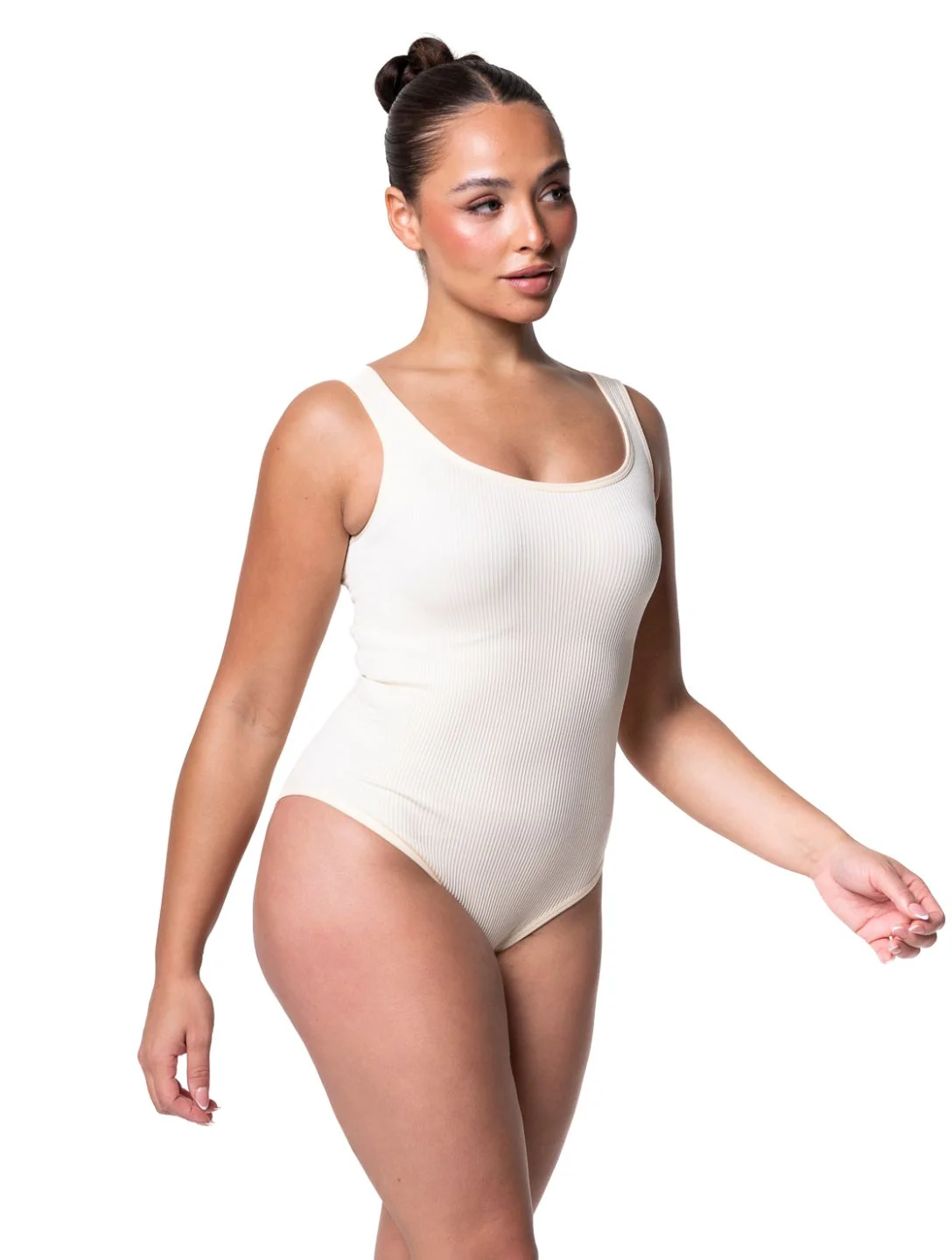 Ribbed Snatched Shapewear Bodysuit - Image 15