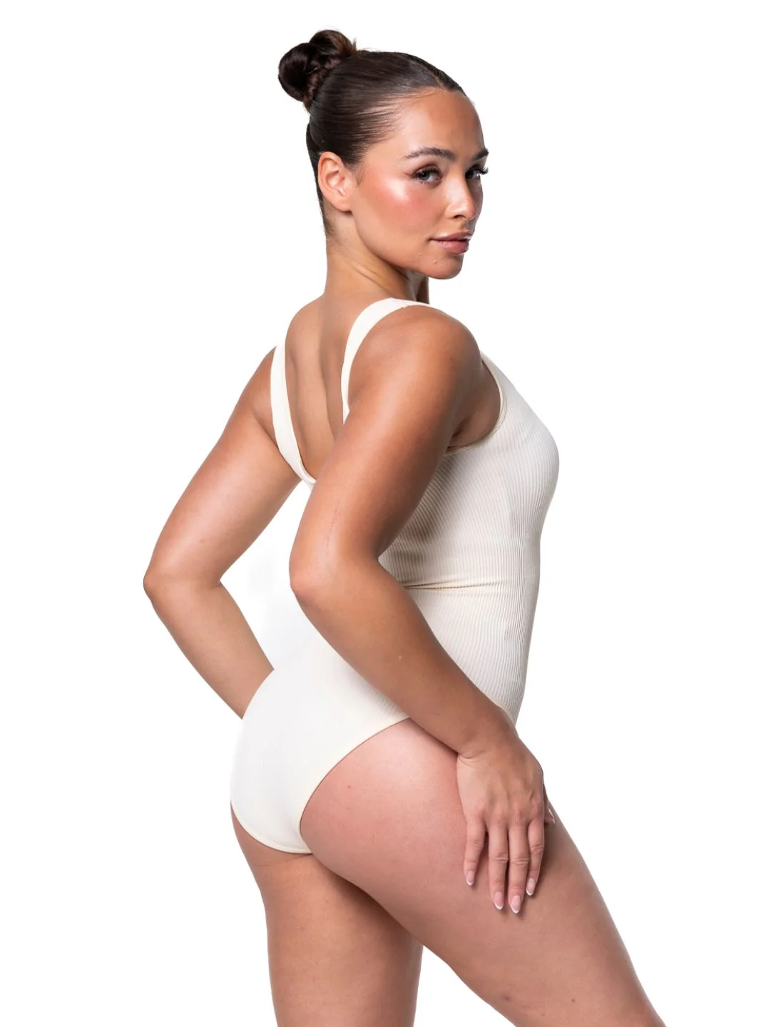 Ribbed Snatched Shapewear Bodysuit - Image 16
