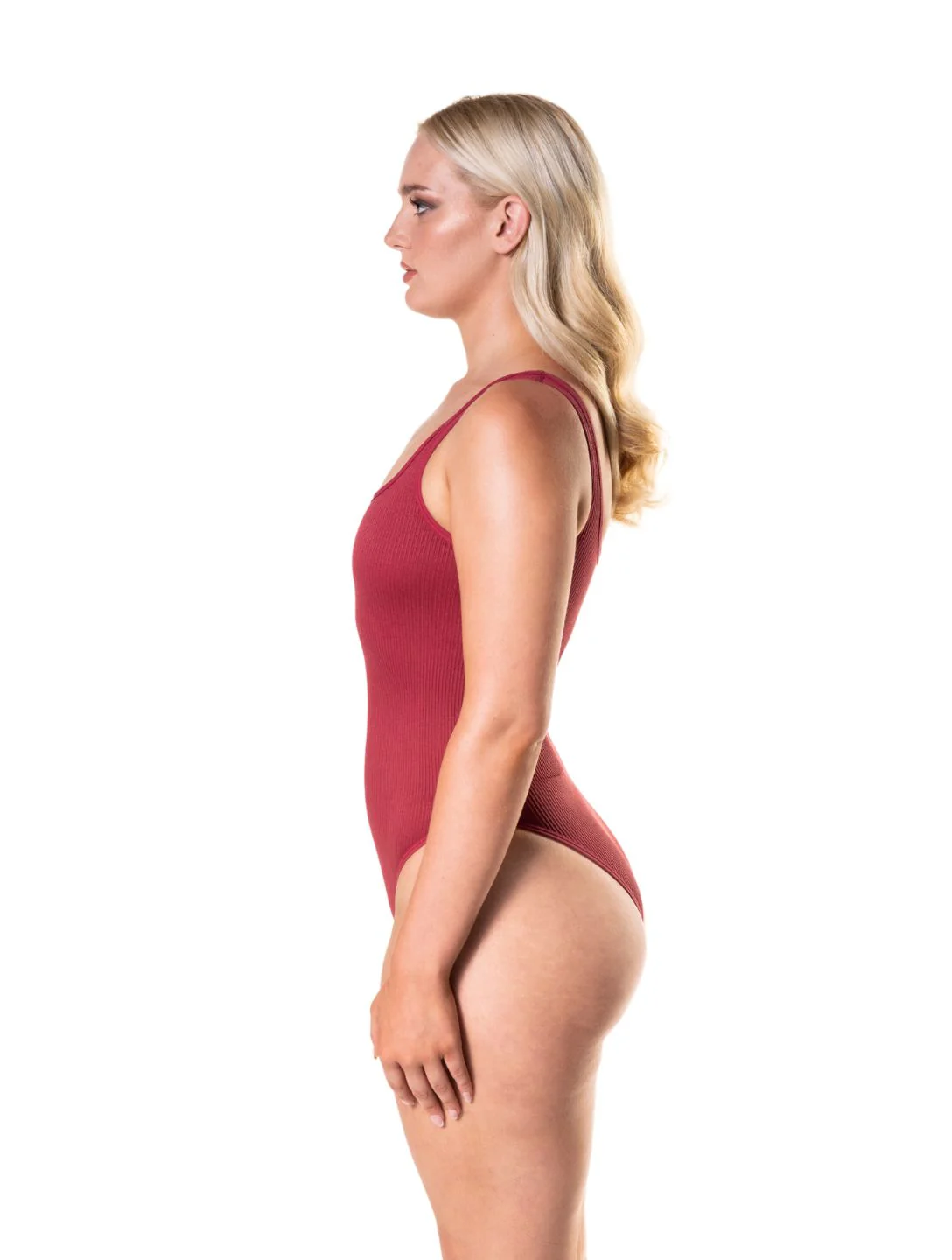 Ribbed Snatched Shapewear Bodysuit - Image 2