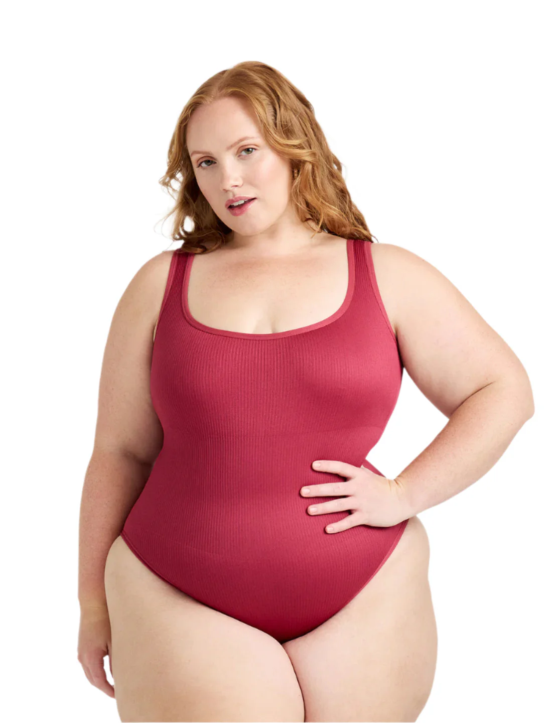 Ribbed Snatched Shapewear Bodysuit - Image 5