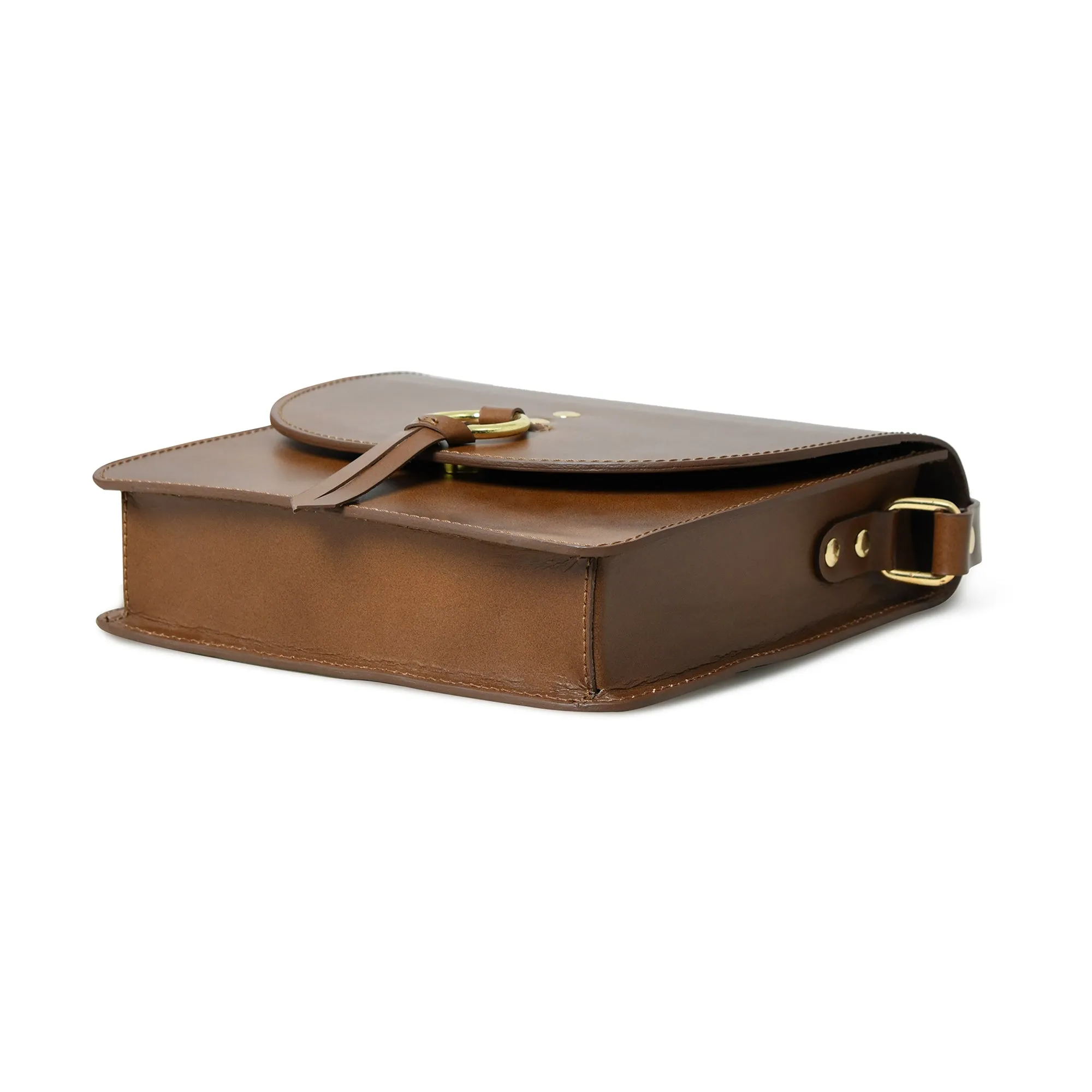 Rich Mocha Elegance Crossbody - Image 6