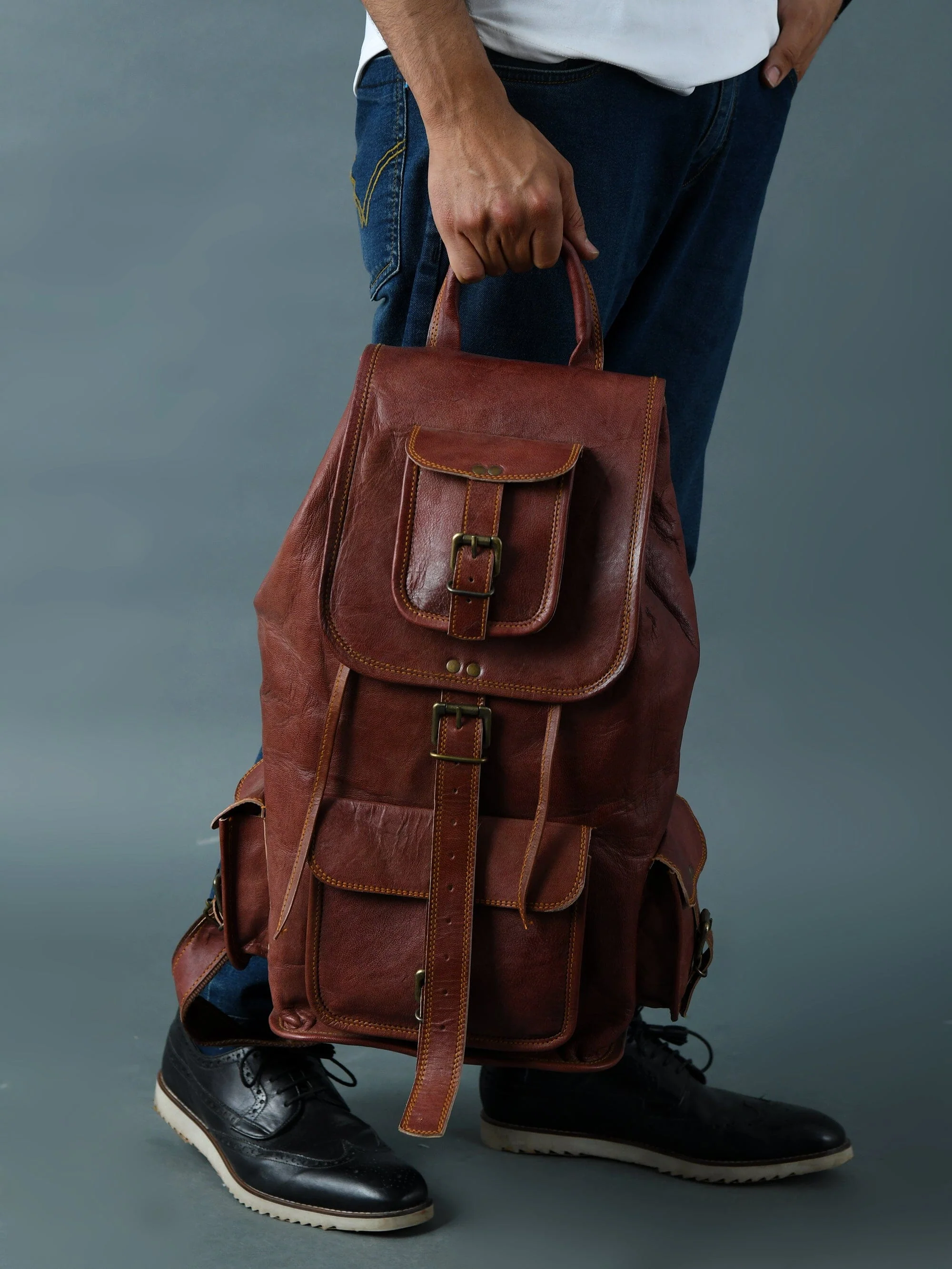 Rictus Hiking Backpack- Walnut Brown - Image 8