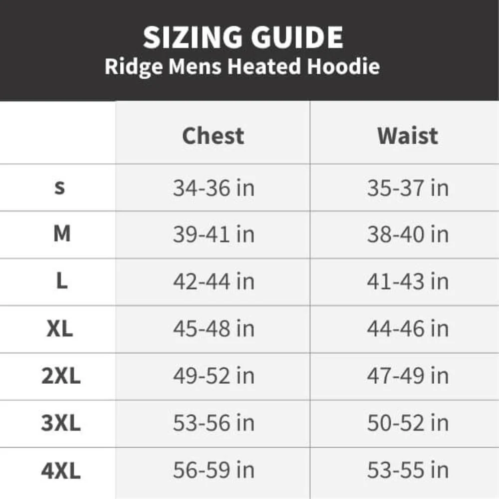 Ridge Mens Heated Hoodie - Image 8