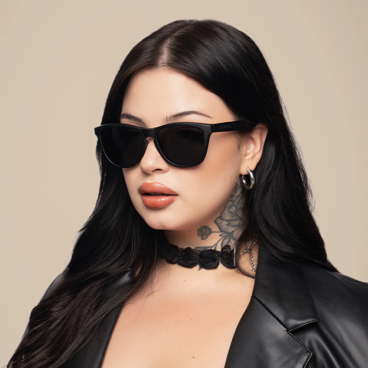 Rise Up Sunglasses - Black - Image 7