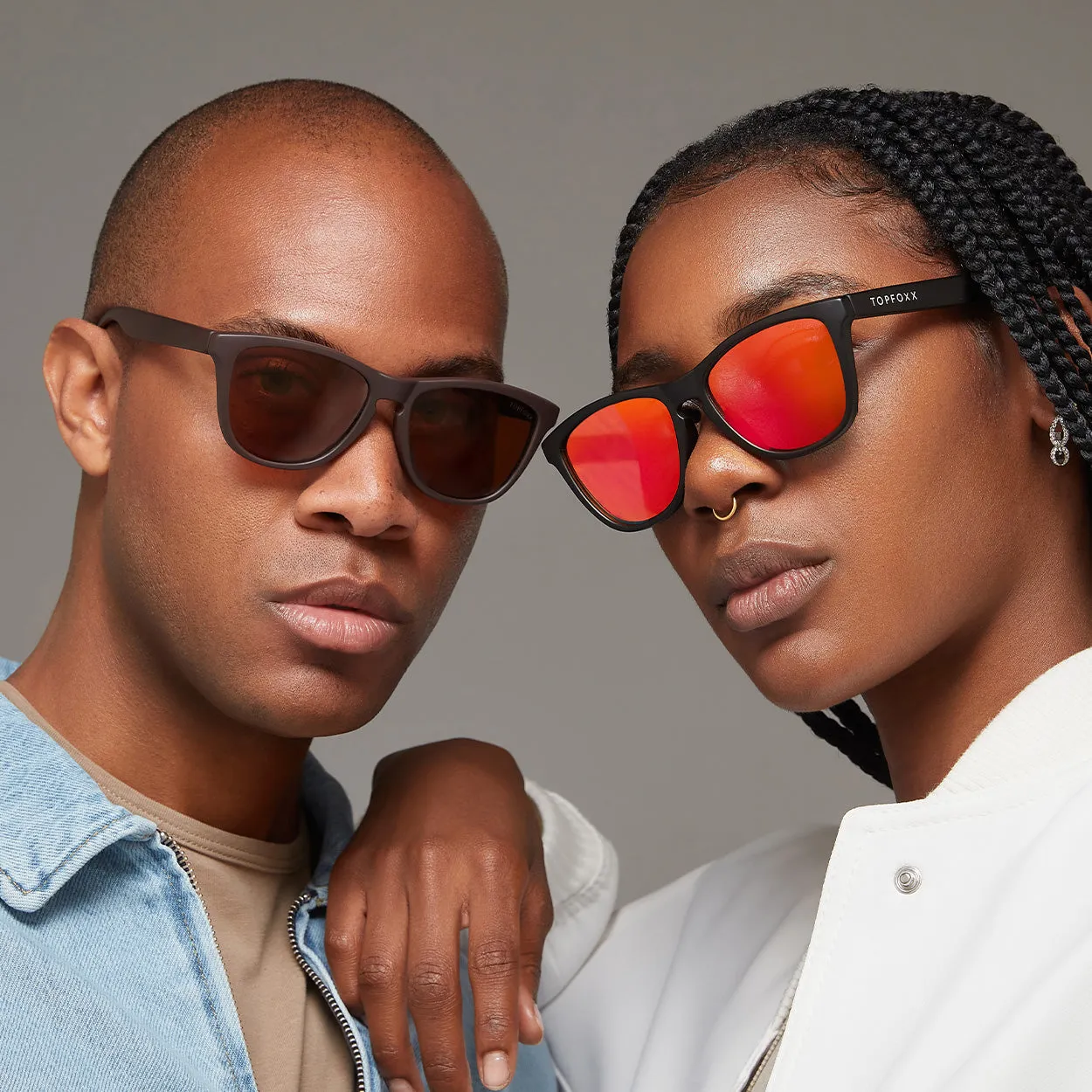 Rise Up Sunglasses - Brown - Image 5