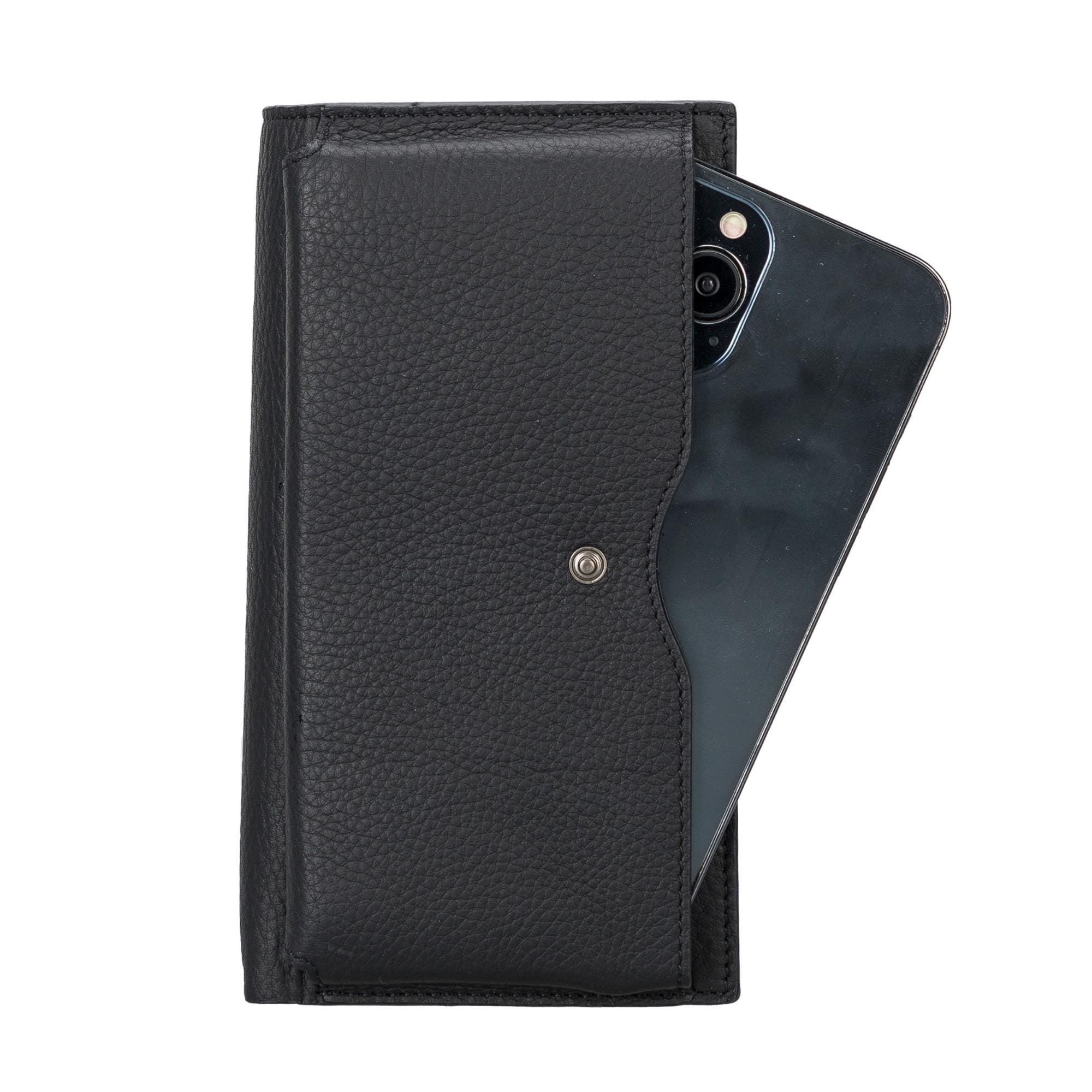 Riverton Women's Leather Wallet with Cell Phone Section - Image 3
