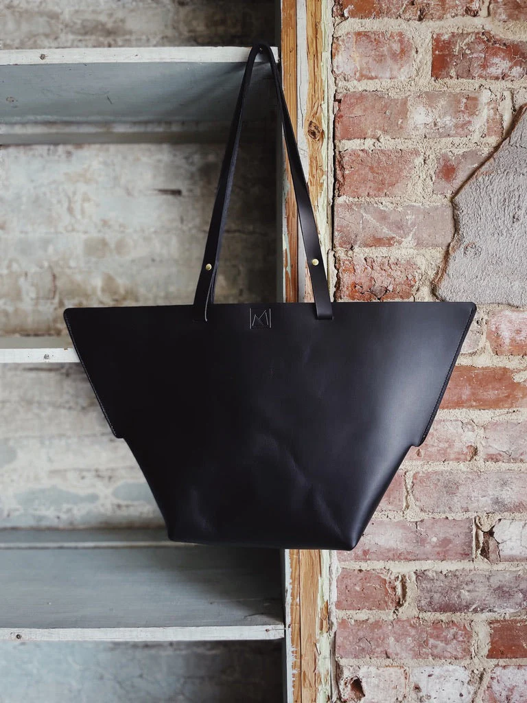 Riviera Tote Bag – Handcrafted Leather & Cane Weave Tote - Image 5
