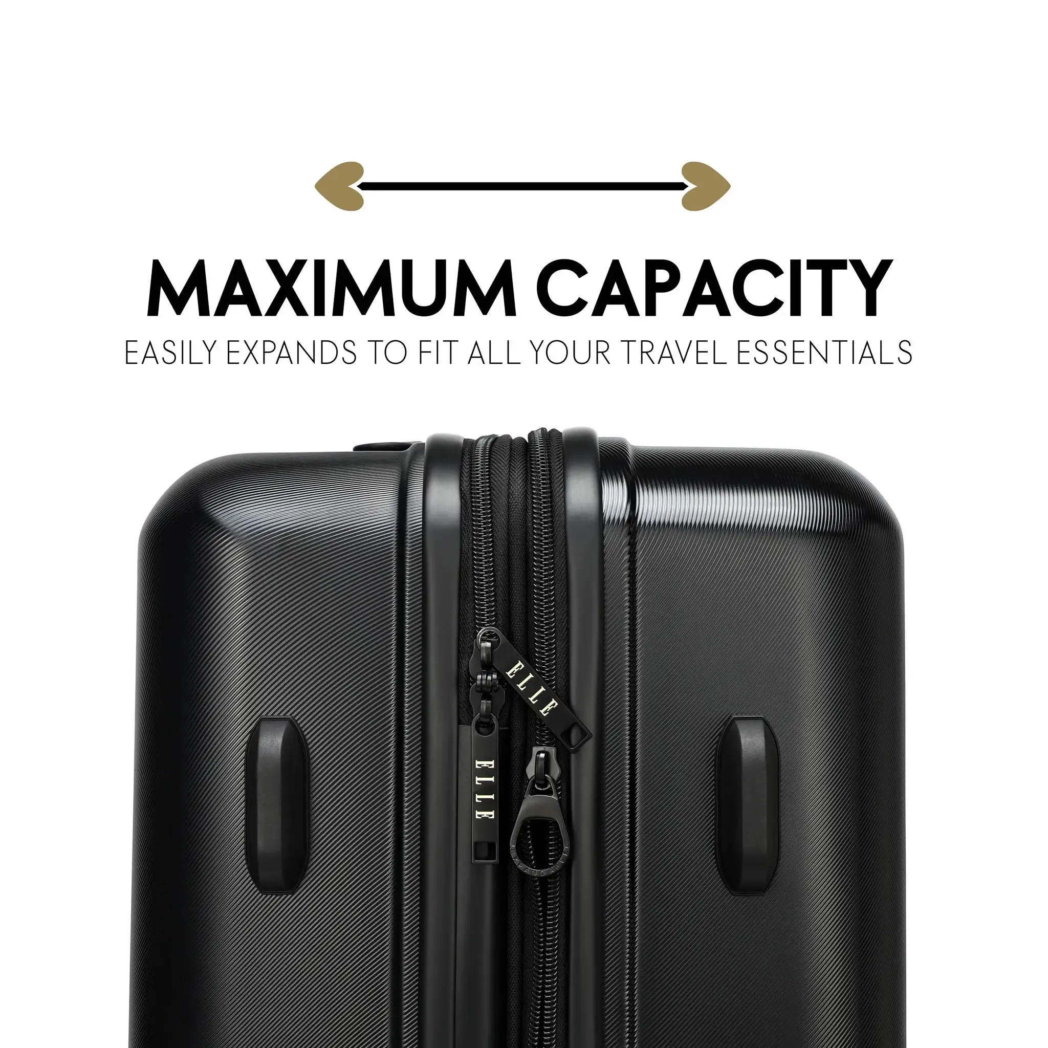Expedition 3 Piece Expandable Polycarbonate Luggage Set - Image 4