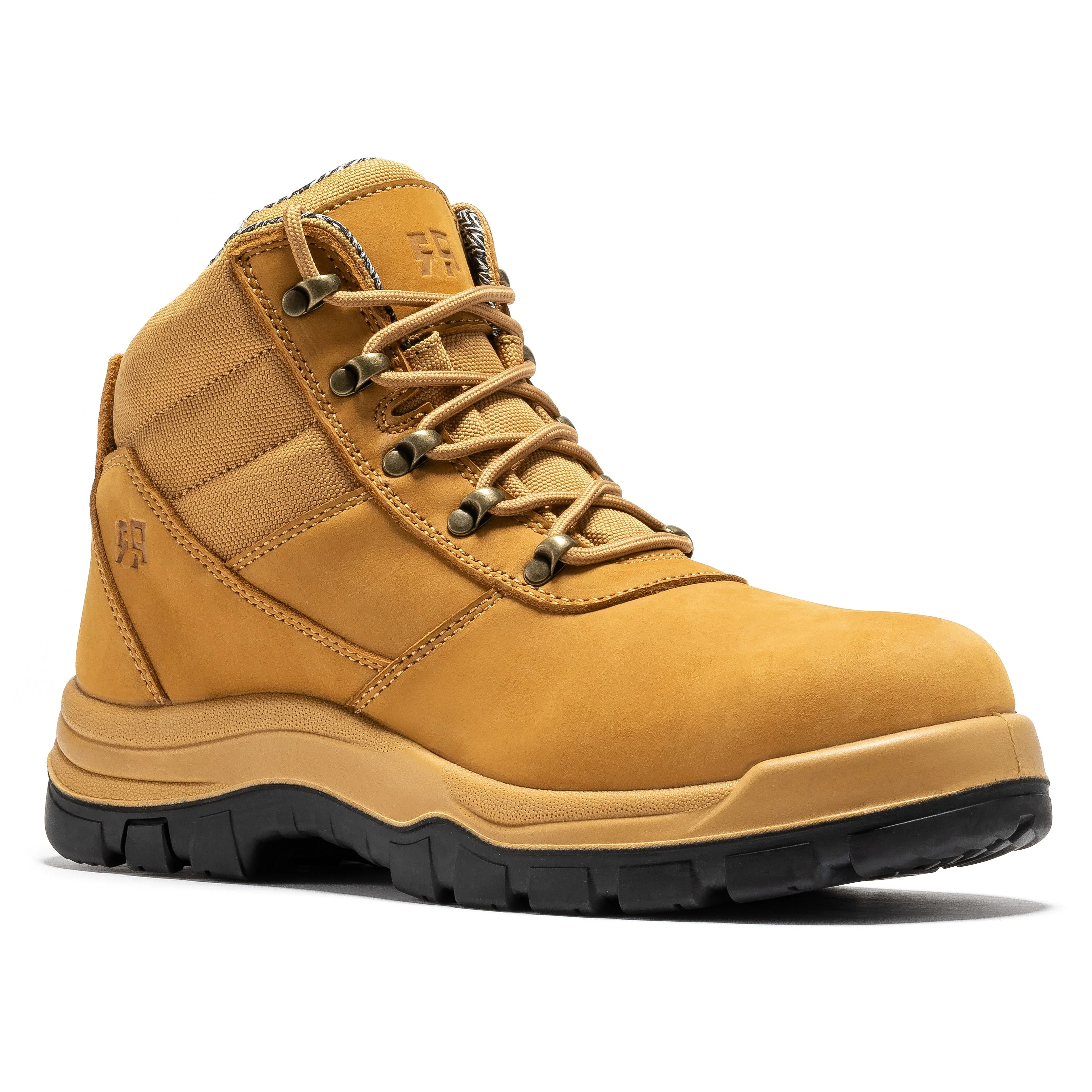 Avalon Black 6 Inch Zip-sided Composite Toe Leather Work Boots CP213BK - Image 10