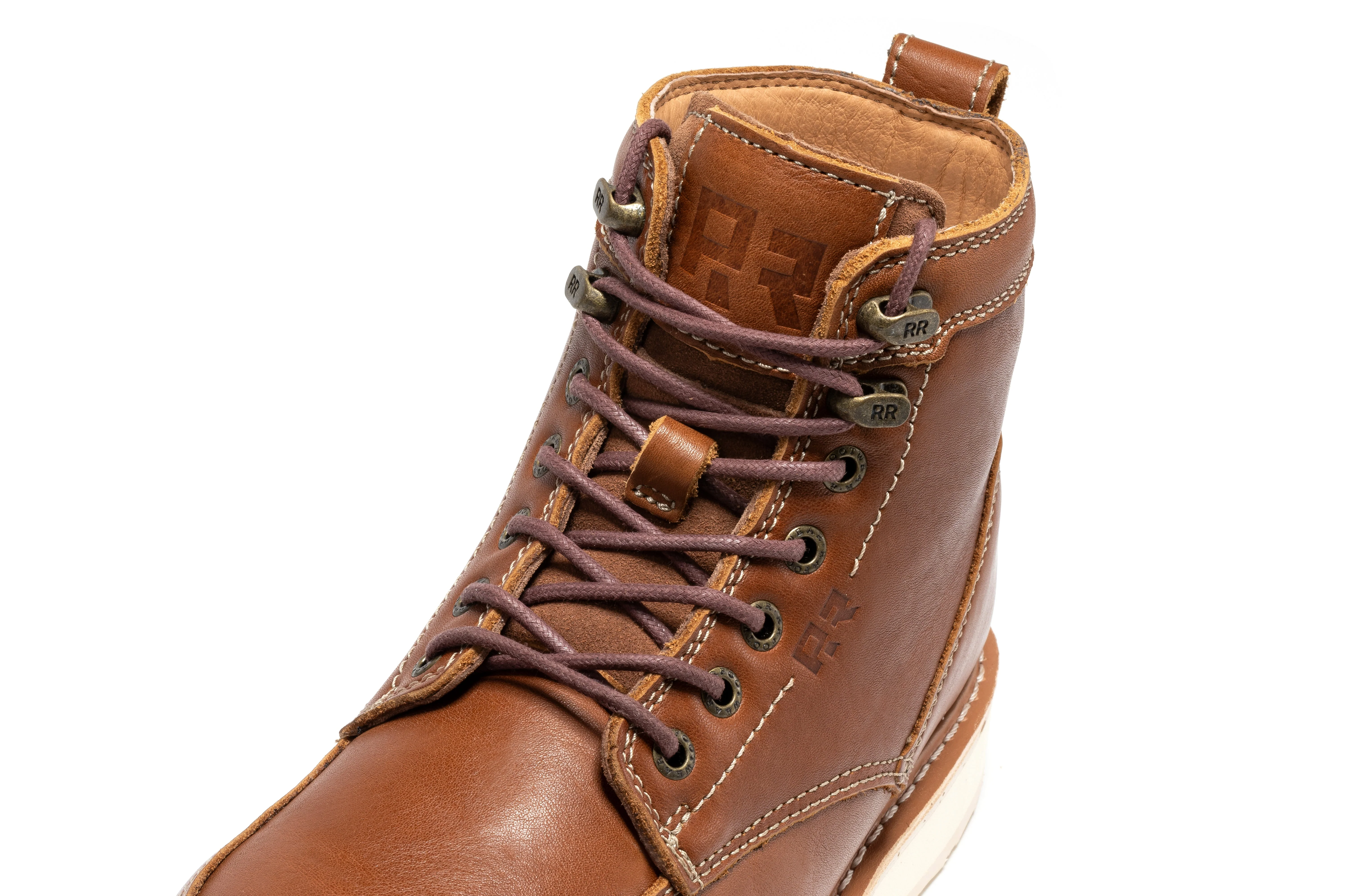 Edgewood Men's 6 Inch Black Steel Toe Wedge Work Boots SAP610BK - Image 14